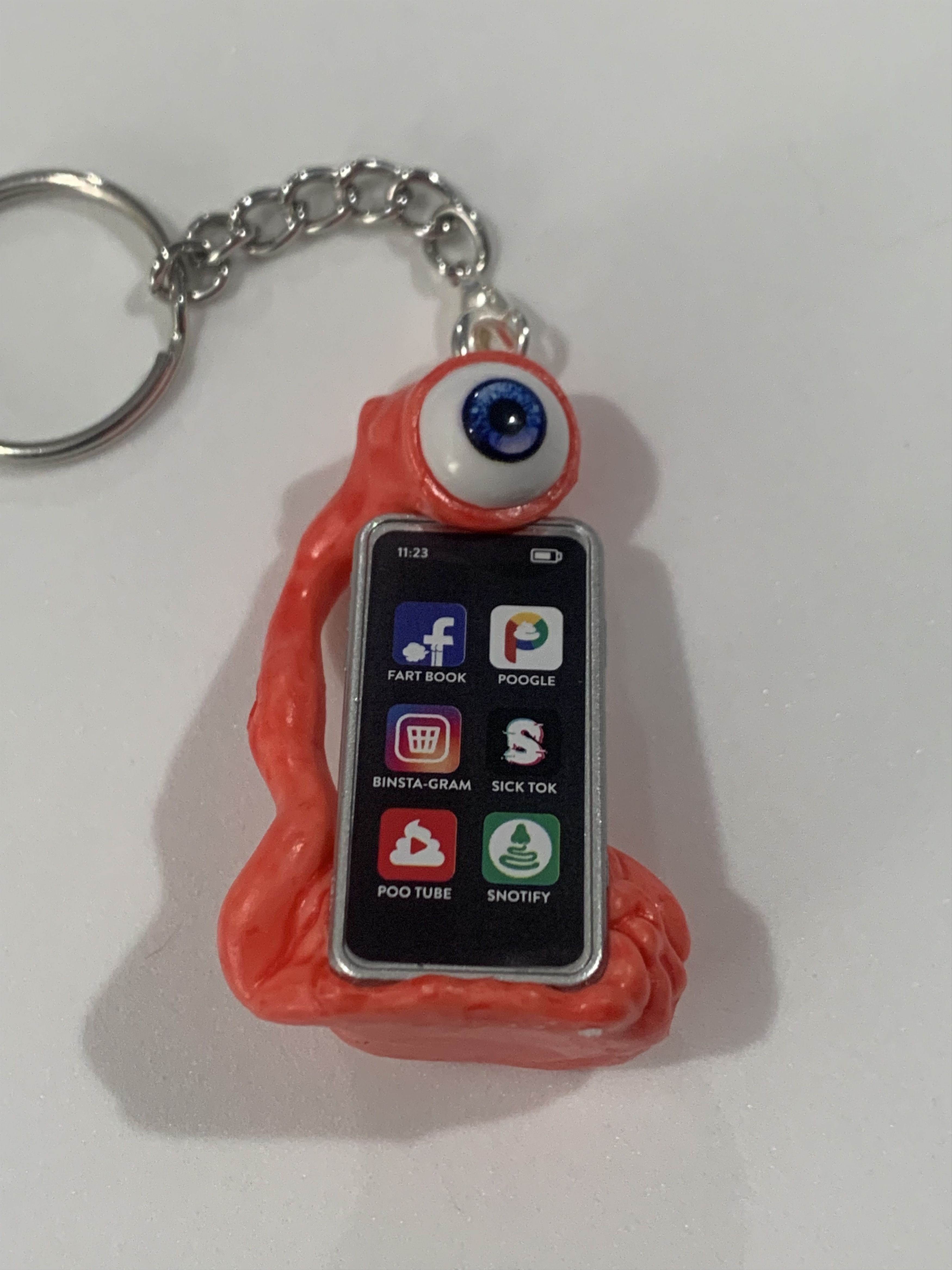 Other Gross Minis S2 Keychain - Eye Phone Size ONE SIZE - 2 Thumbnail