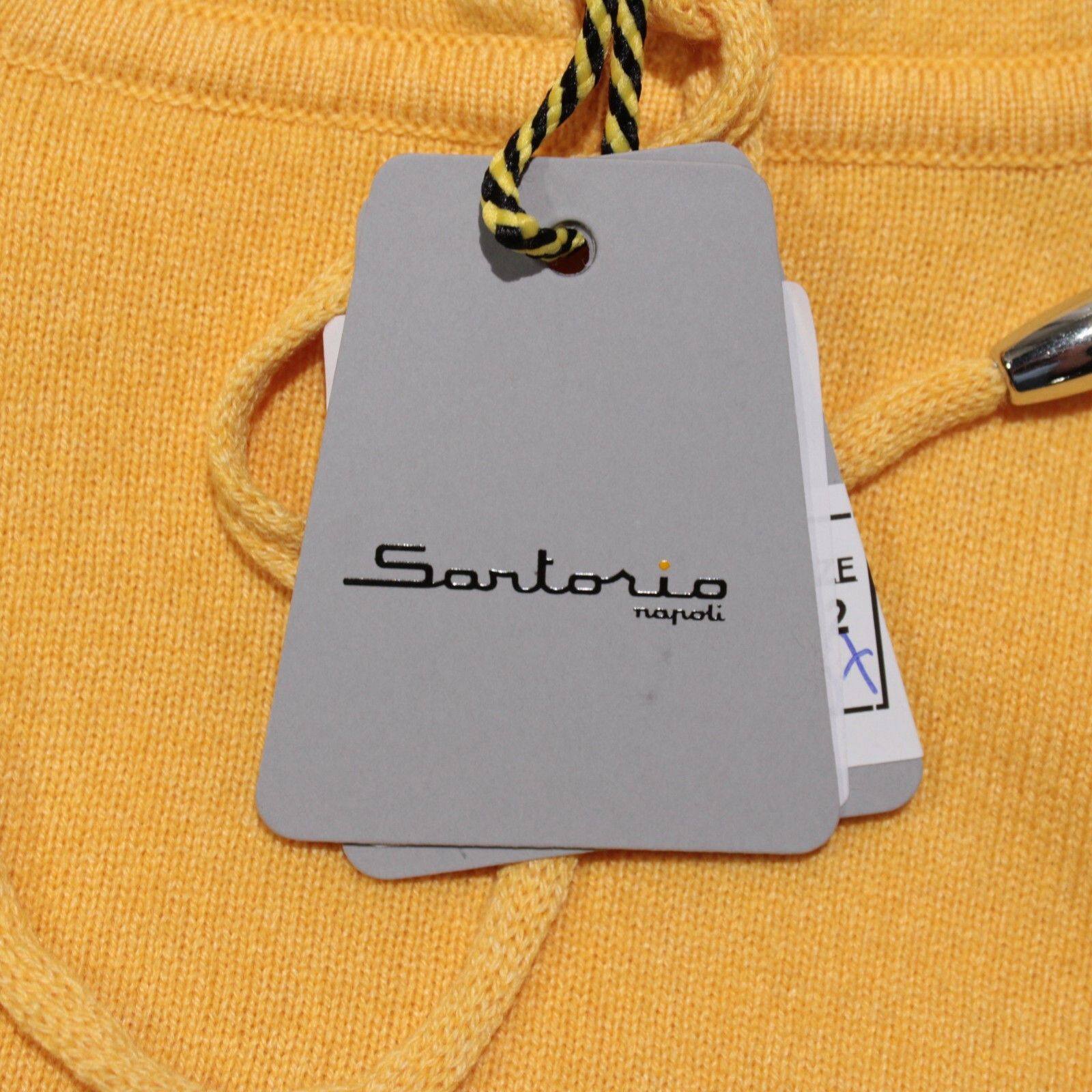 SARTORIO Sartorio Sweater Size US L in Yellow Size US L / EU 52-54 / 3 - 2 Thumbnail