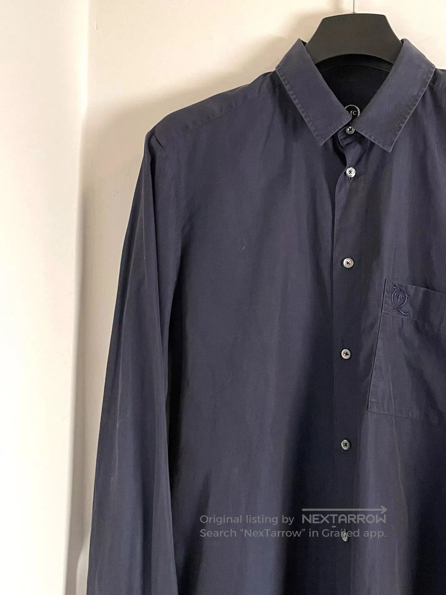 McQ Alexander McQueen Alexander McQueen MCQ Dark Blue Shirt. Size US M / EU 48-50 / 2 - 2 Thumbnail