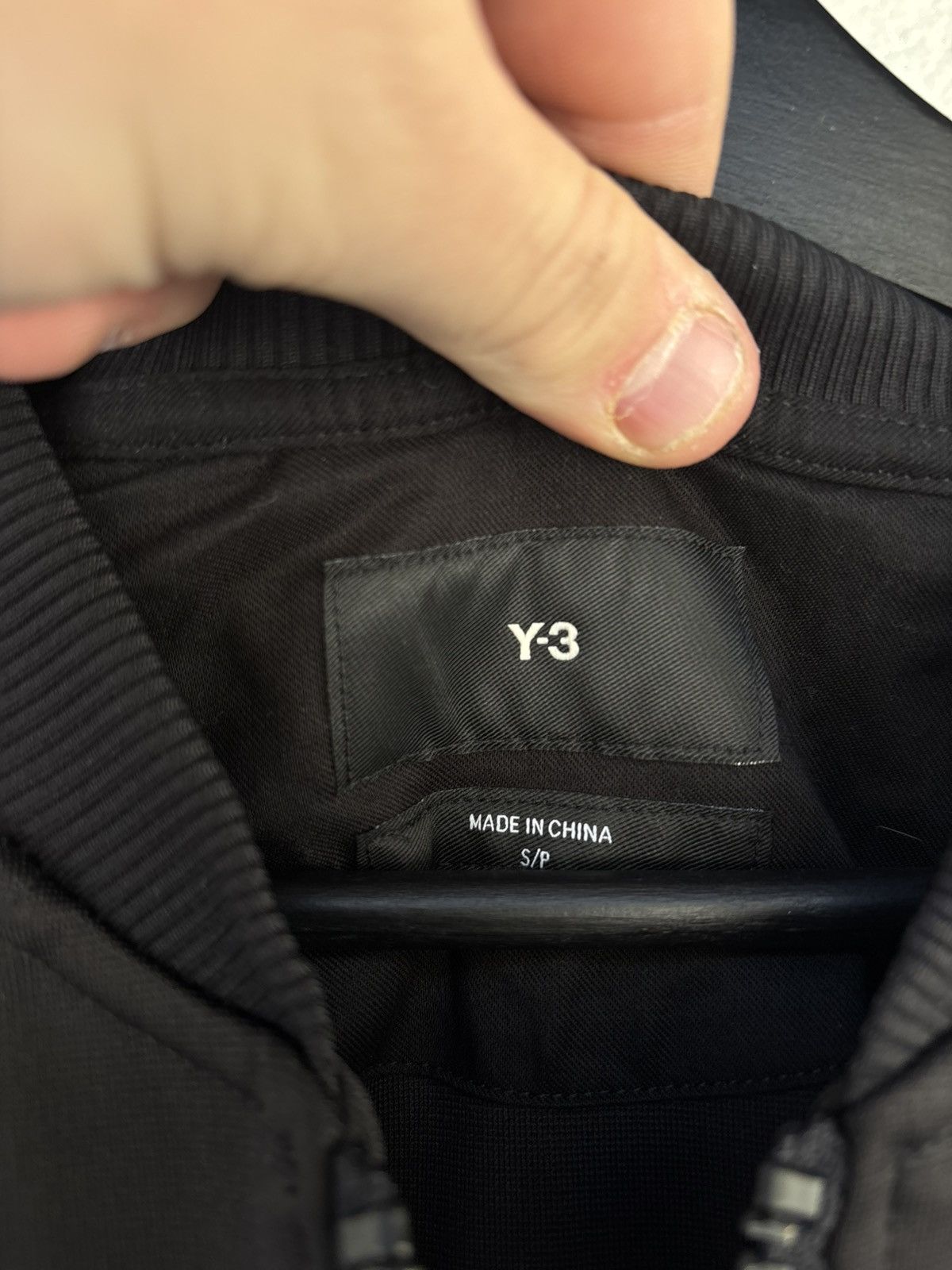 Yohji Yamamoto Y3 Black SST track jacket Size US M / EU 48-50 / 2 - 3 Thumbnail