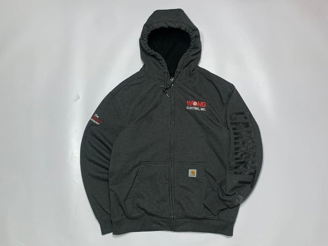 Carhartt × Vintage Carhartt Spellout Hoodie Size US M / EU 48-50 / 2 - 1 Thumbnail