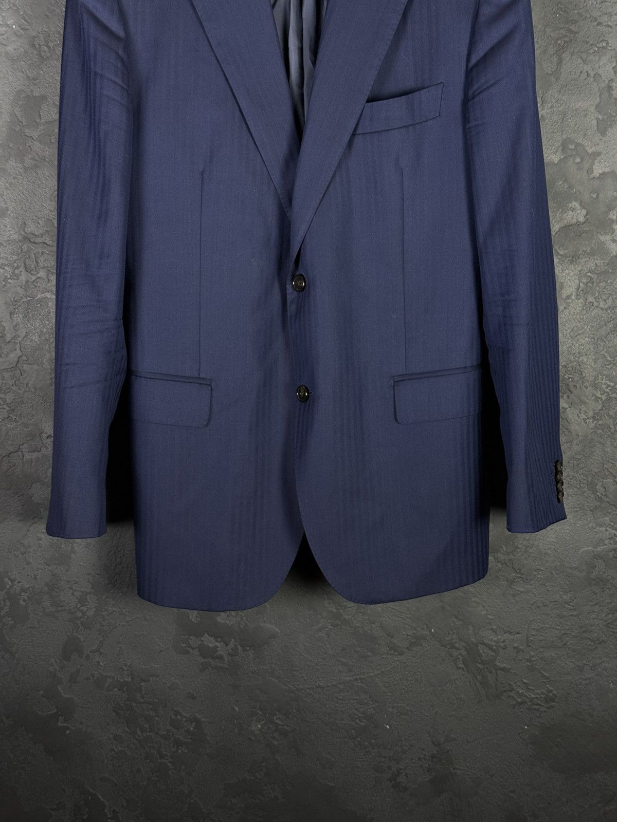 Suitsupply SUITSUPPLY Napoli Striped Pure Wool Super 110’s Blazer Size 54R - 3 Thumbnail