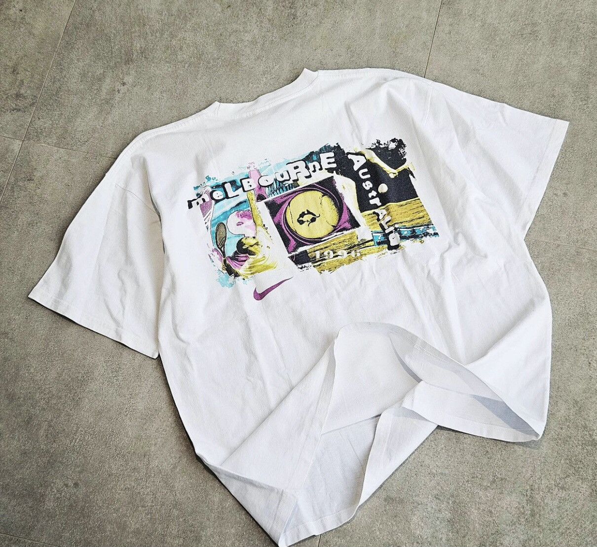 ❌Nike Tennis Vintage Tee Melbourne 1996