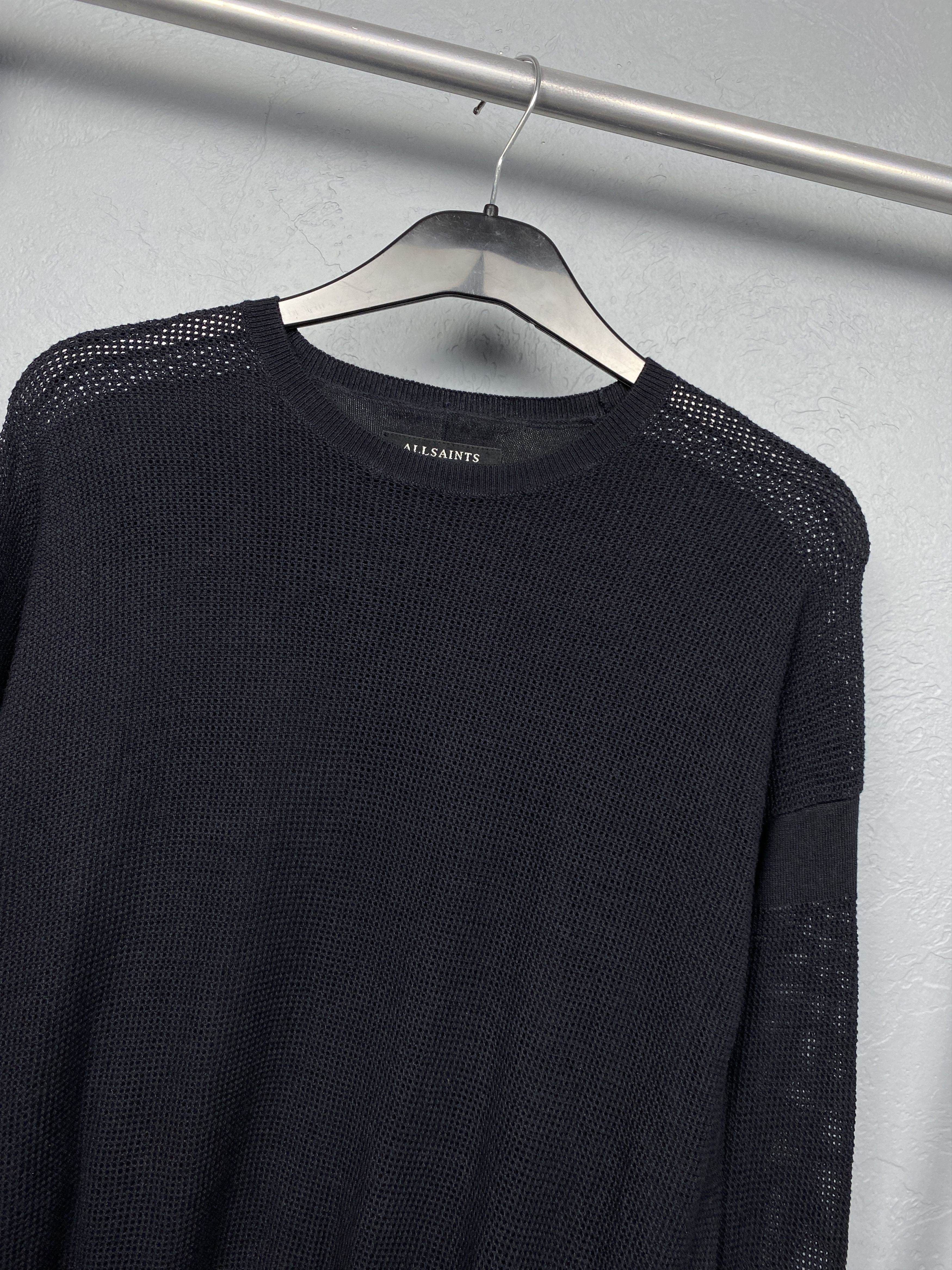 Allsaints Allsaints Mens Arden Crew Neck Knit Sweater Size US M / EU 48-50 / 2 - 2 Thumbnail