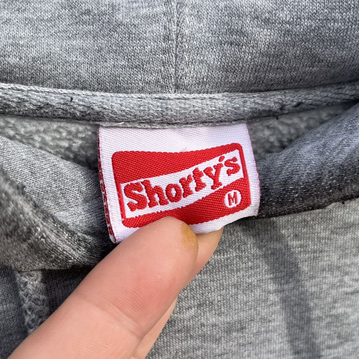 Shorty's Skateboards × Vintage Vintage 90’s Shorty’s Script Hoodie Sz M Size US M / EU 48-50 / 2 - 5 Thumbnail