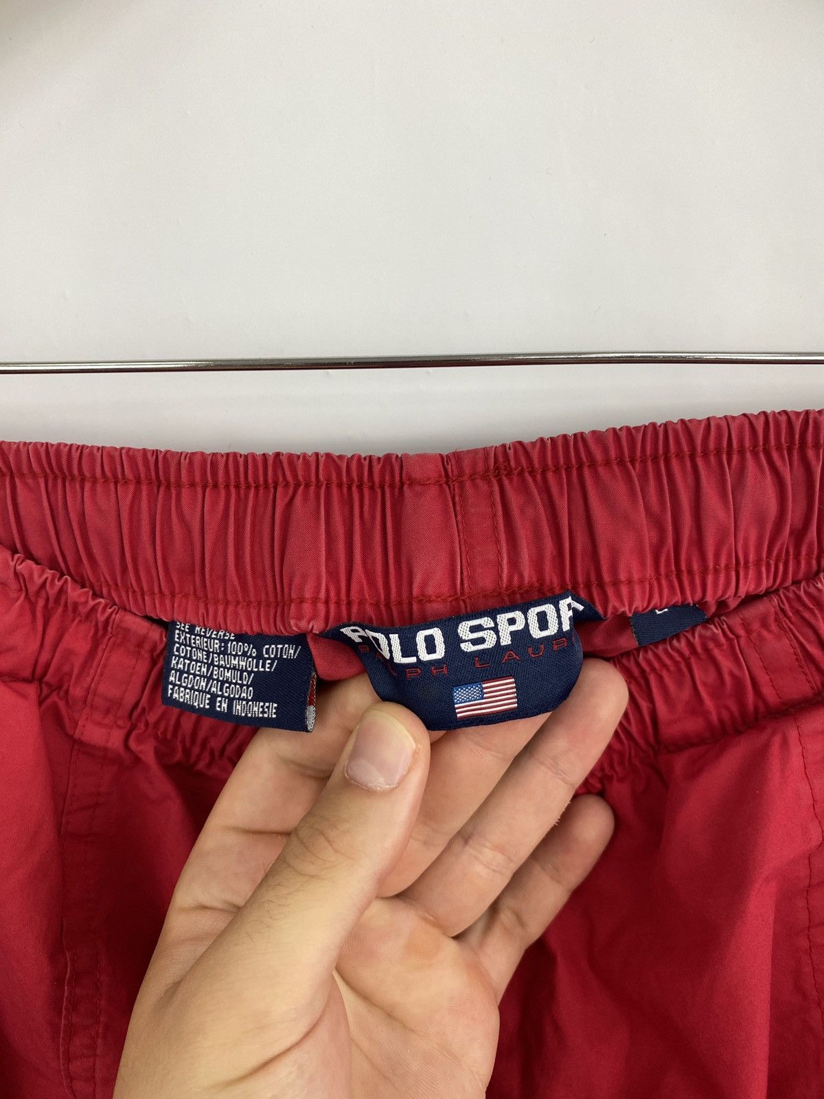 Polo Ralph Lauren 🇺🇸 Vintage 90s Polo Sport Ralph Lauren Pants Rare Retro Hype Size US 34 / EU 50 - 6 Thumbnail