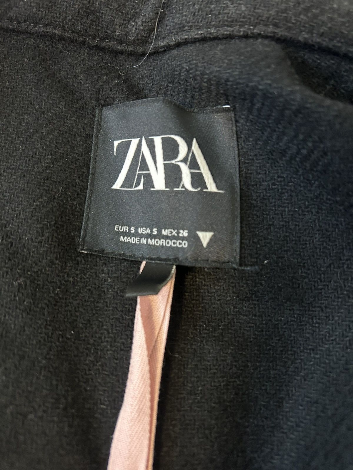 Zara zara wool blend coat Size S / US 4 / IT 40 - 3 Thumbnail