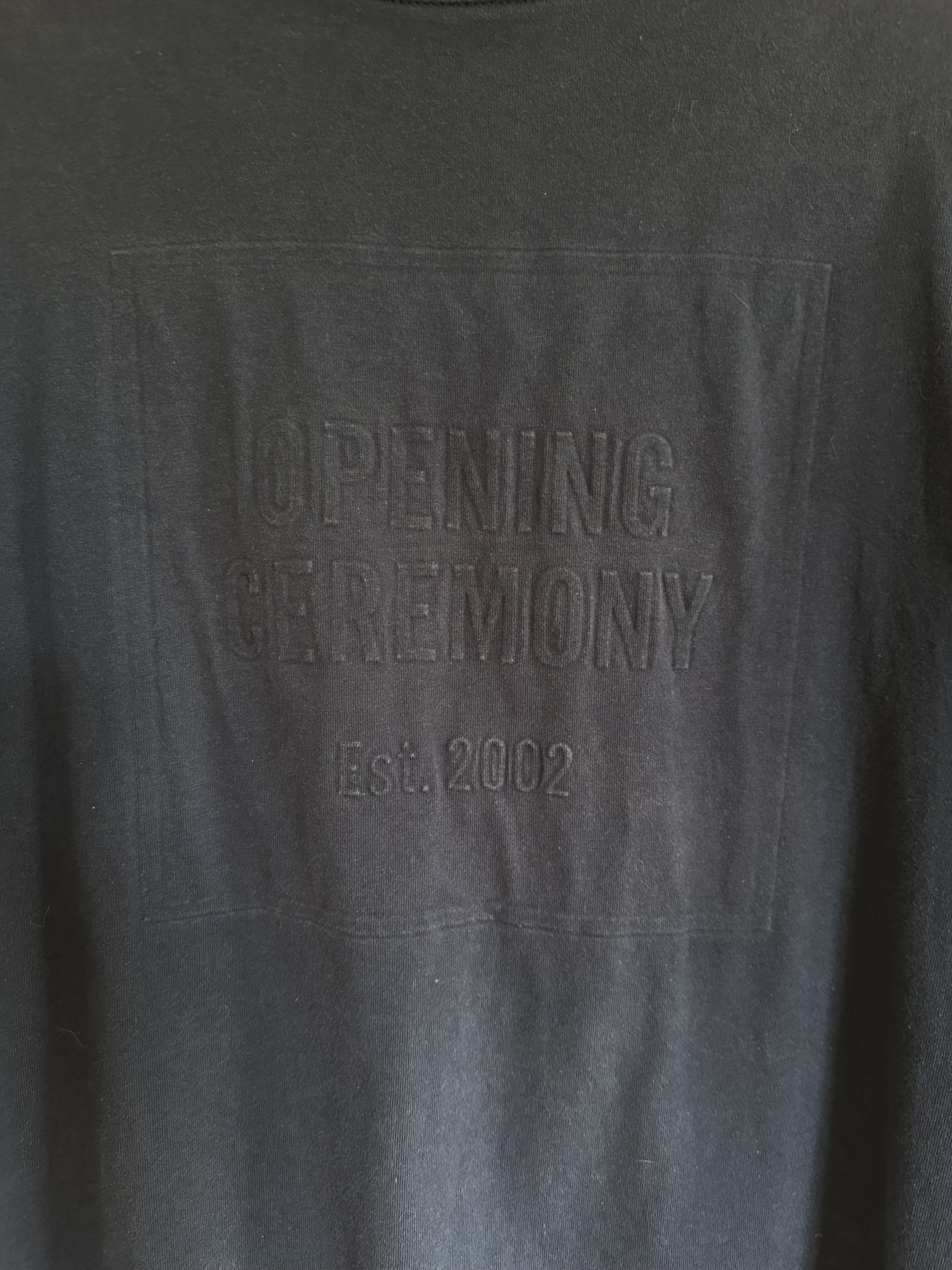 Opening Ceremony 3-d logo graphic tshirt Size US M / EU 48-50 / 2 - 2 Thumbnail