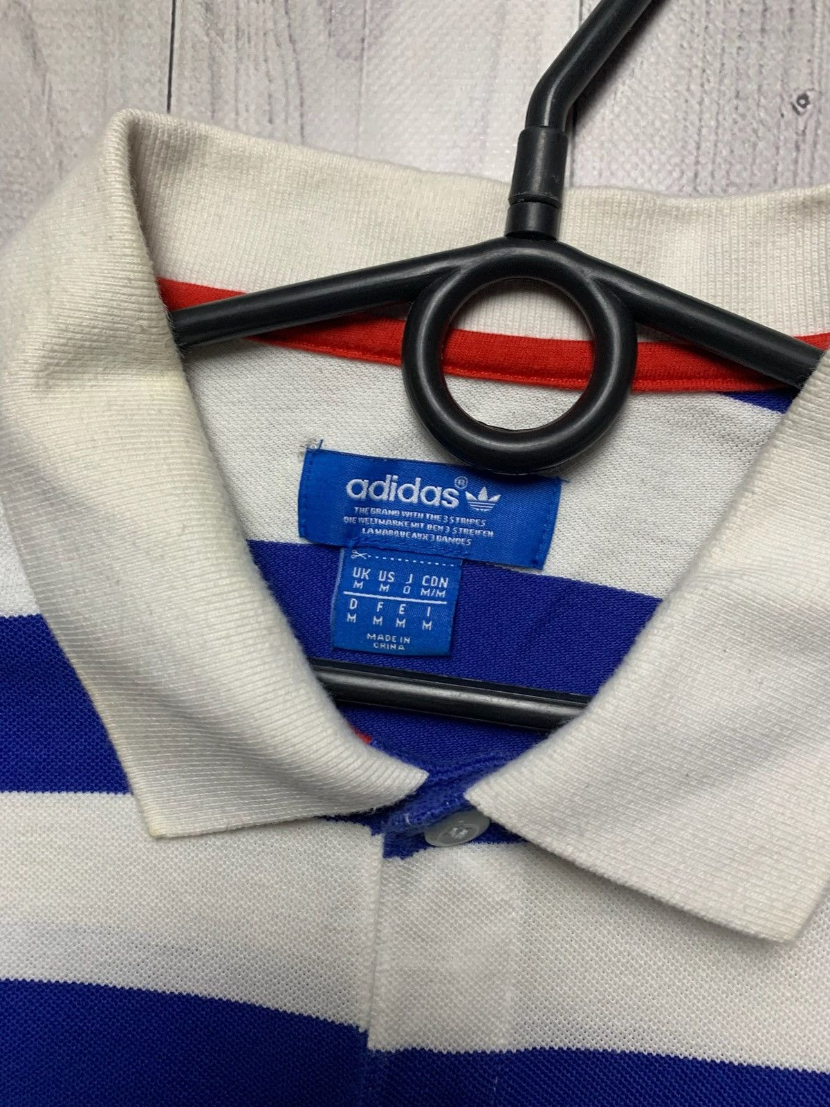 Adidas × Chelsea Soccer × Vintage Vintage adidas Chelsea polo striped logo rare size M Size US M / EU 48-50 / 2 - 3 Thumbnail