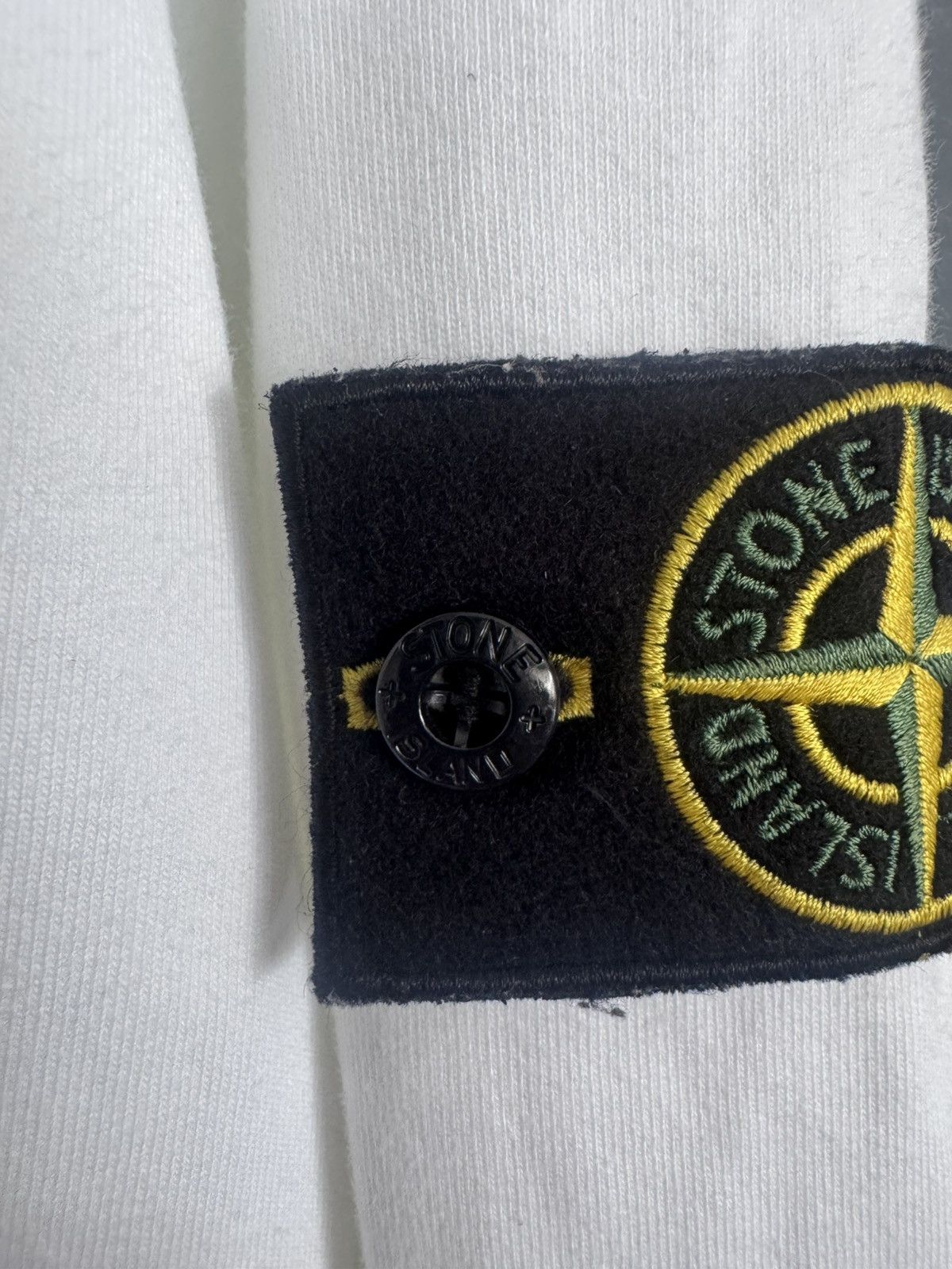Stone Island Stone Island White Sweatshirt Size US XXL / EU 58 / 5 - 3 Thumbnail