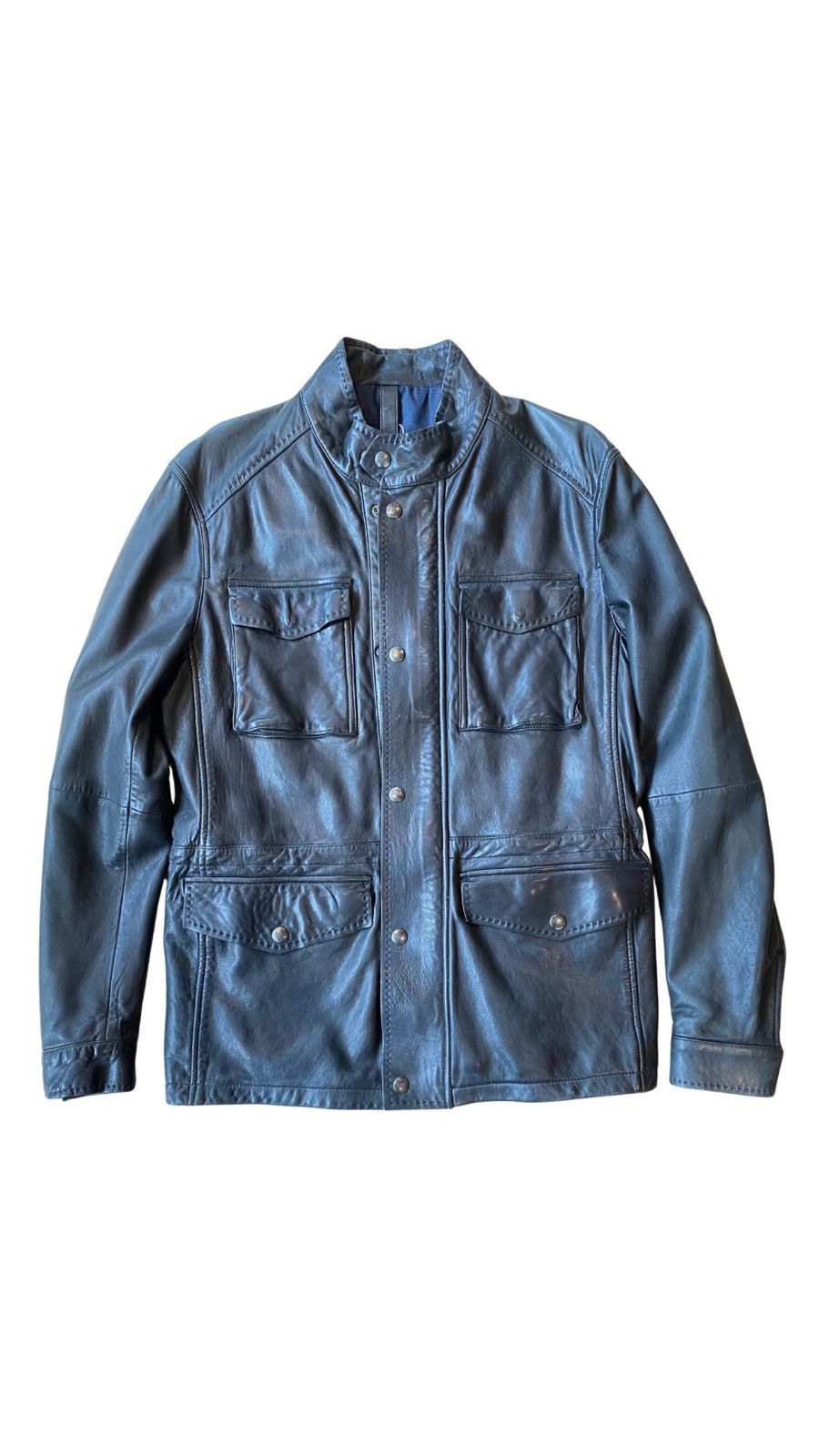 Massimo Dutti Massimo Dutti Sheepskin Leather Jacket SizeL Size US L / EU 52-54 / 3 - 1 Thumbnail