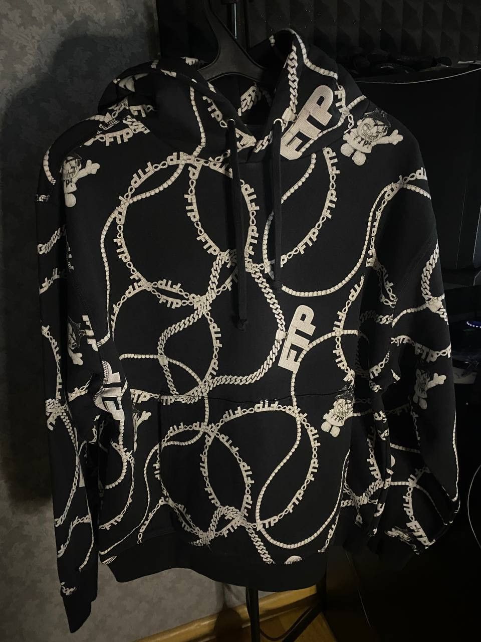 Fuck The Population FTP Diamond Chain Pullover Hoodie Size US L / EU 52-54 / 3 - 1 Thumbnail