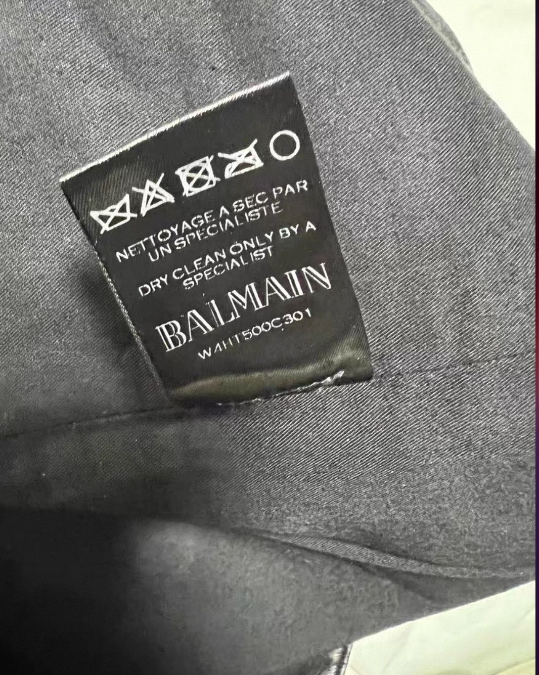 Balmain Balmain size 50 14fw biker leather pants 2504-Nextarrow Size US 34 / EU 50 - 5 Thumbnail