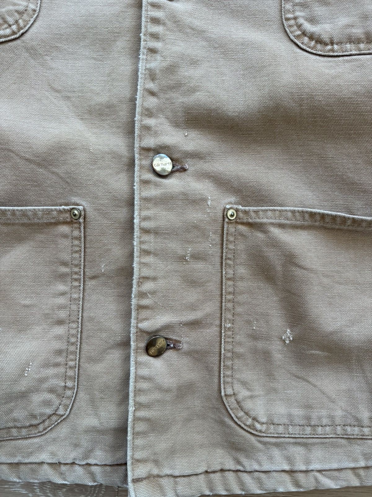 Carhartt Carhartt Blanket Lined Chore Jacket Size US XL / EU 56 / 4 - 7 Thumbnail