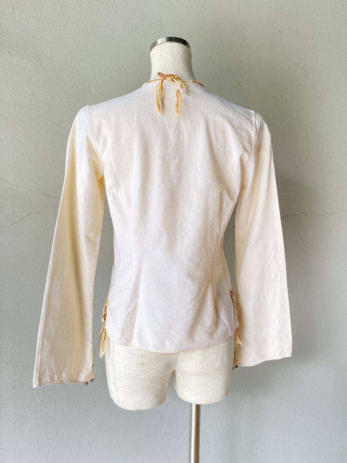 45rpm 45rpm R Cotton Tie-Front Top Size XS / US 0-2 / IT 36-38 - 2 Thumbnail