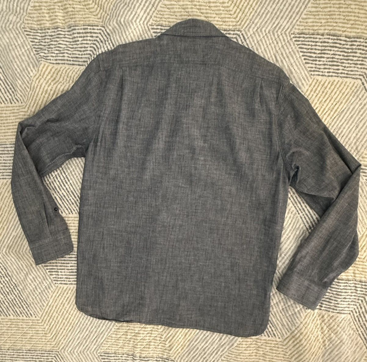 Banana Republic Banana Republic Chambray Button-Up Shirt M Size US M / EU 48-50 / 2 - 2 Thumbnail
