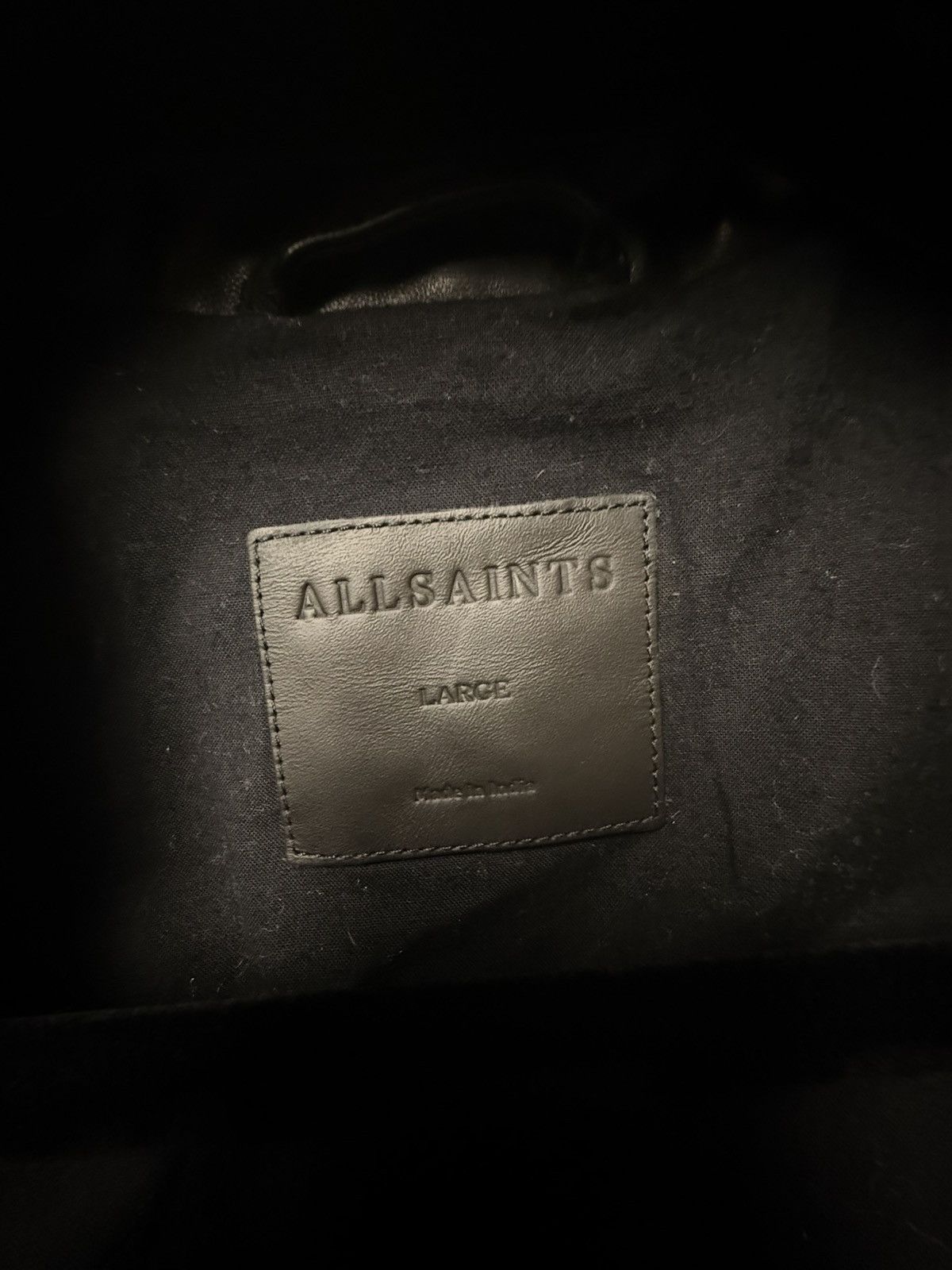 Allsaints Allsaints “Cora” Leather jacket Size US L / EU 52-54 / 3 - 6 Thumbnail