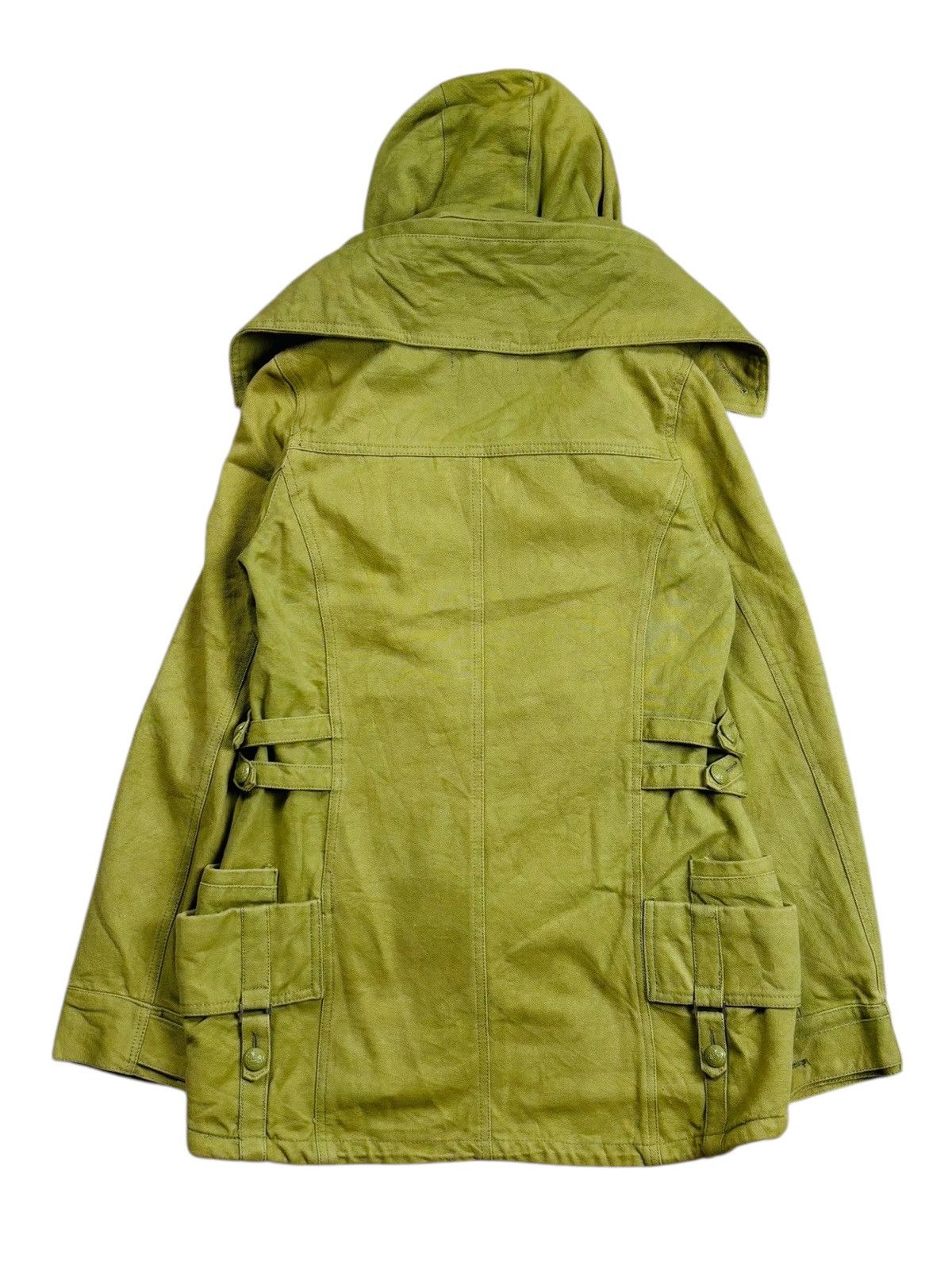 Ekam 2000s Backs - Apocalypse Style Napoleon Hooded Jacket Size US M / EU 48-50 / 2 - 4 Thumbnail