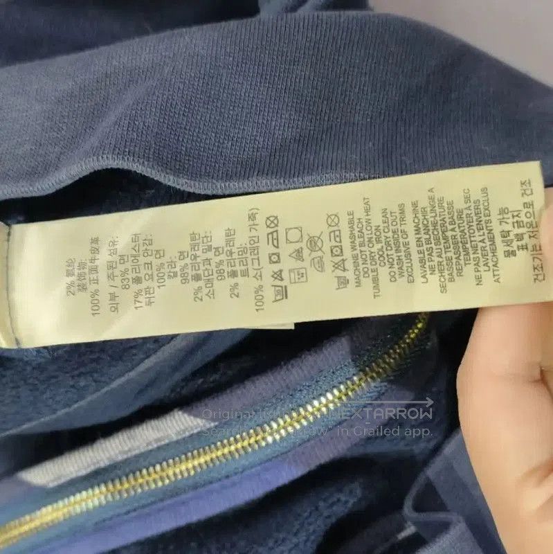 Burberry Burberry Cotton Women's Sweatshirt in Navy Blue. Size XS / US 0-2 / IT 36-38 - 6 Thumbnail