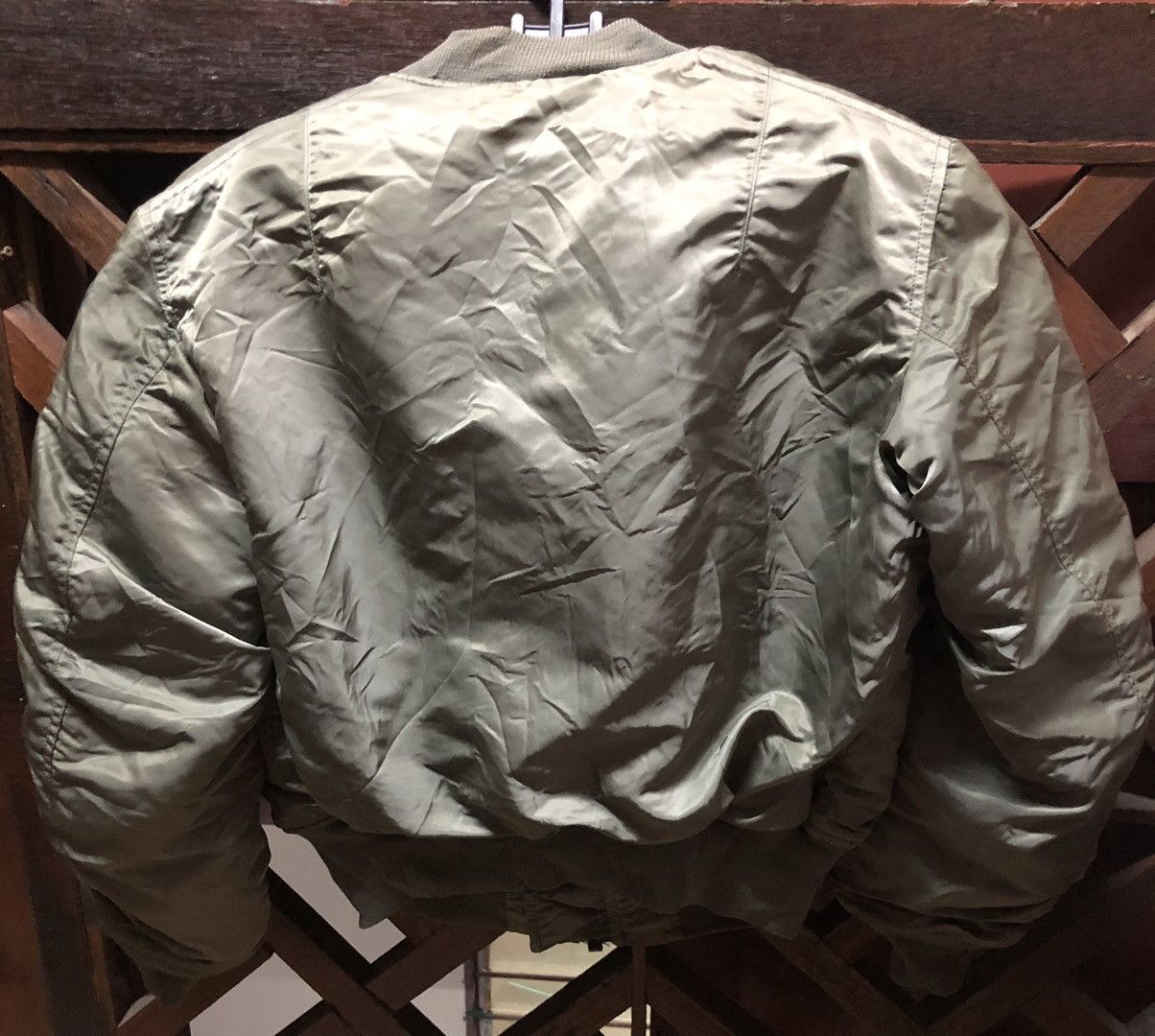 Alpha Industries Rare Vintage🇺🇸 B15-D MOD Flying Jacket Bomber USAF Size US M / EU 48-50 / 2 - 10 Thumbnail