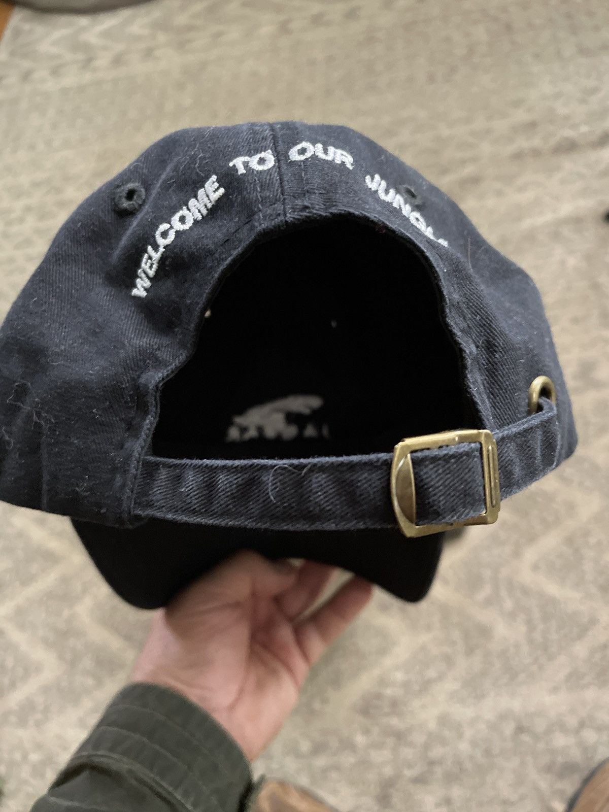 Vintage JAGUAR Vintage Strapback car luxury hat cap welcome jungle 🔥 Size ONE SIZE - 7 Thumbnail
