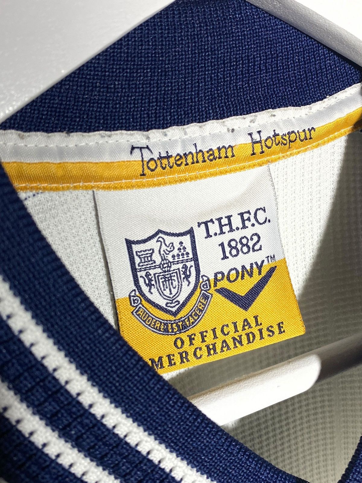 Vintage Pony Tottenham Hotspur 1997/98 Home Football Shirt Jersey Size US M / EU 48-50 / 2 - 19 Thumbnail