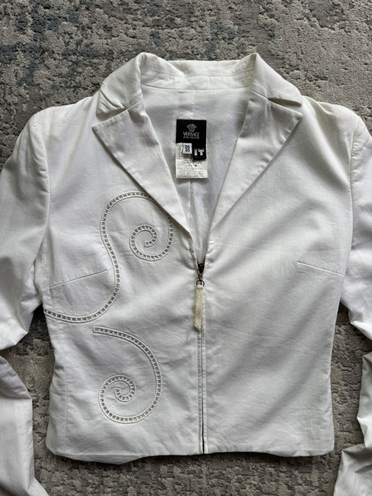 Versace Jeans Couture Versace Jeans Couture Vintage light Jacket Size 40 Size L / US 10 / IT 46 - 4 Thumbnail