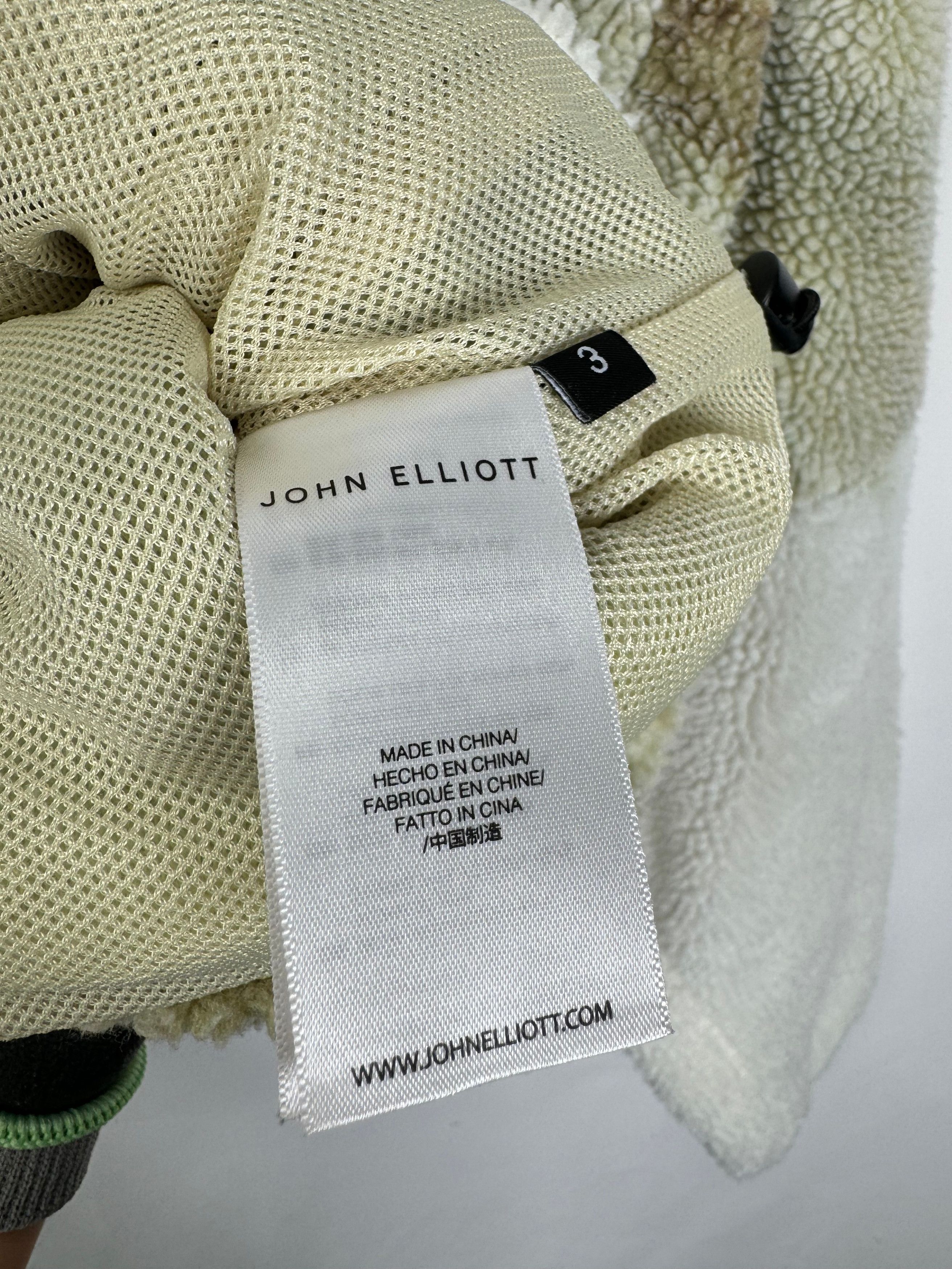 John Elliott John Elliott Tie-Dye Polar Fleece Zip-Up Jacket Size US L / EU 52-54 / 3 - 9 Thumbnail