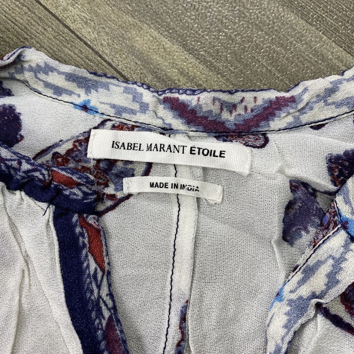 Isabel Marant Etoile Vintage Isabel Marant Étoile Tucson Paisley Printed Blouse Size S / US 4 / IT 40 - 5 Thumbnail