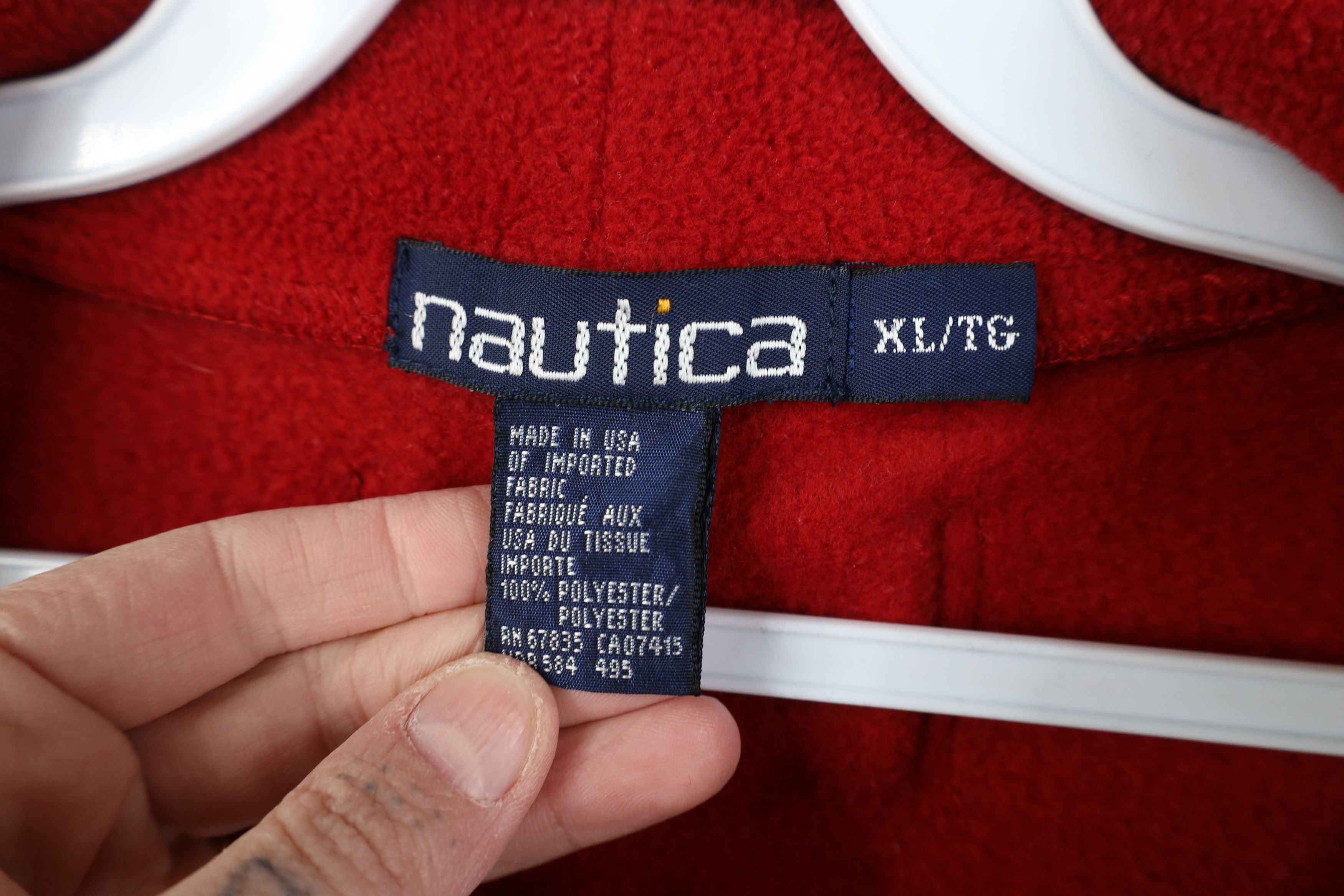 Nautica Vintage 90s Nautica North Island 1/4 Half Zip Sweater USA Size US XL / EU 56 / 4 - 9 Thumbnail