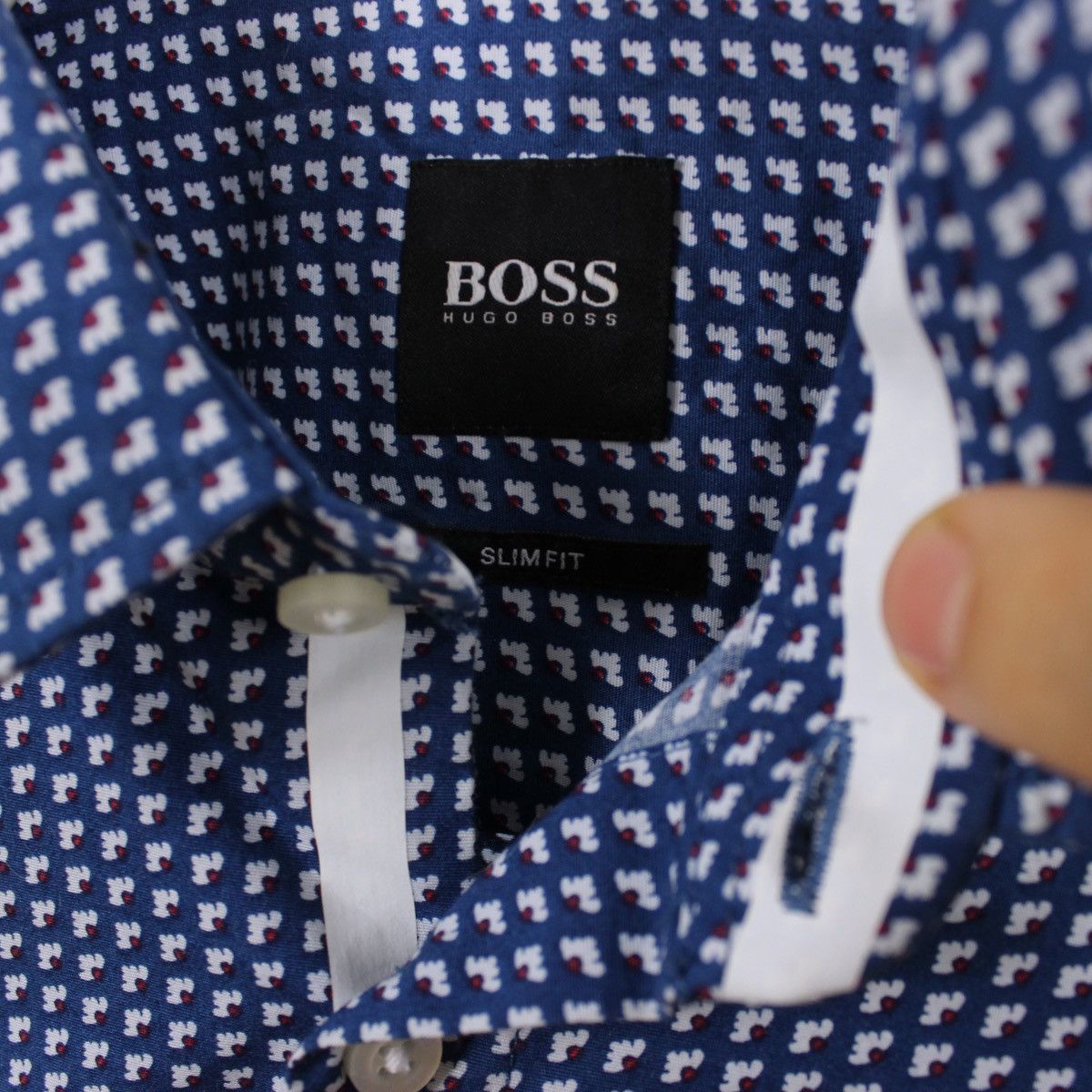 Hugo Hugo Boss Shirt Long Sleeve Size US M / EU 48-50 / 2 - 4 Thumbnail