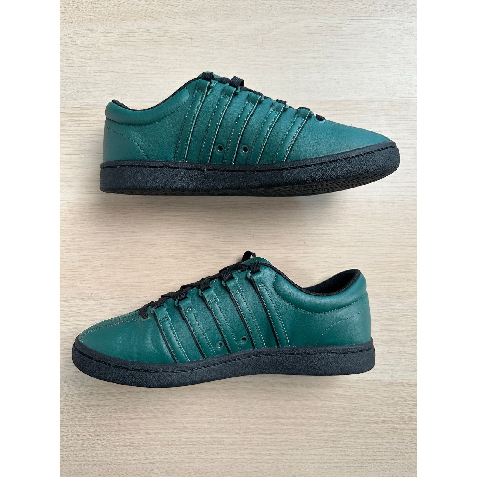 K-Swiss K-Swiss x Anwar Carrots Classic 66 Green Sneaker -Size 7.5M Size US 7.5 / EU 40-41 - 6 Thumbnail