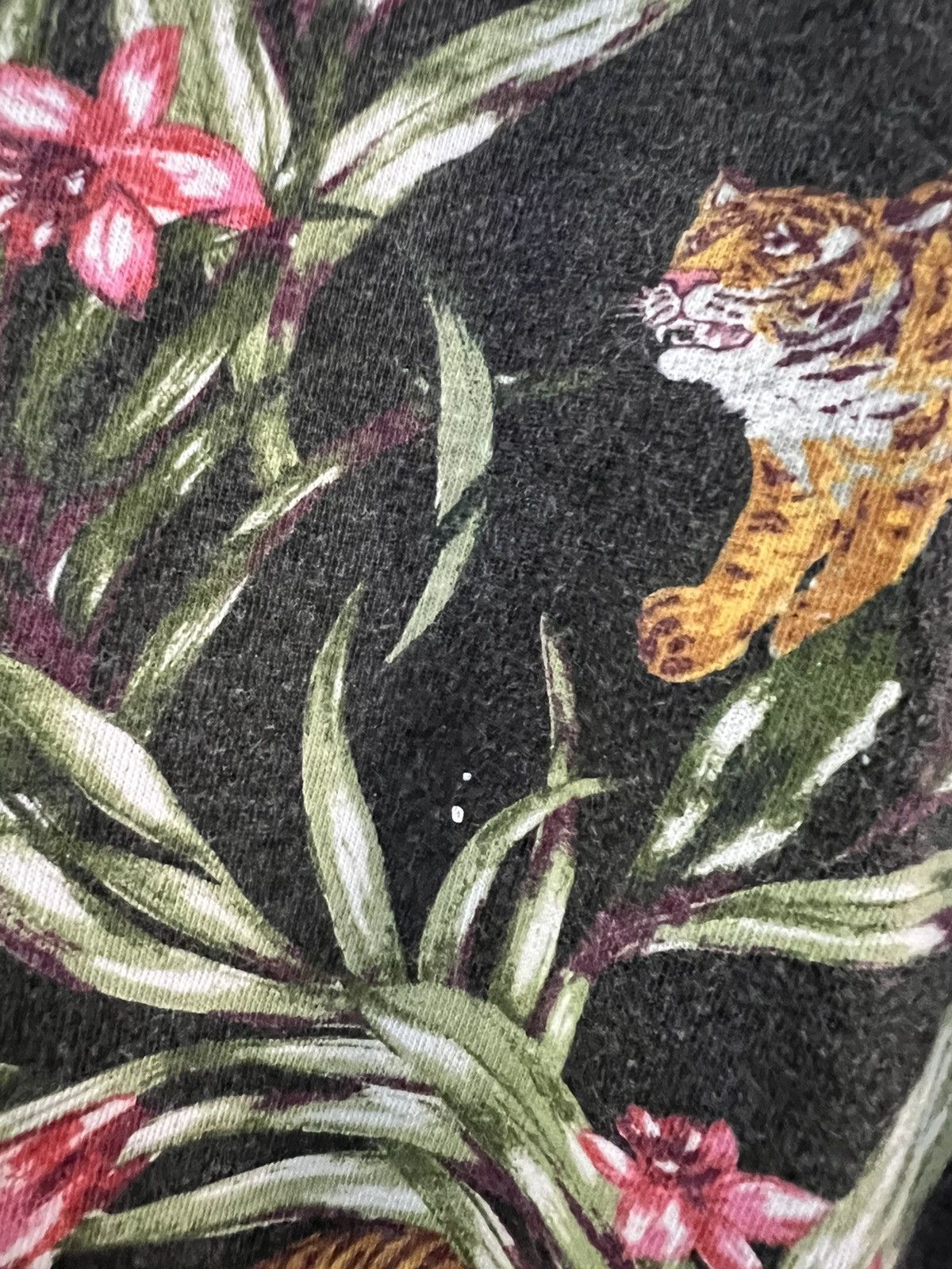 Forever 21 × Vintage FOREVER 21 MEN TIGER SHIRT Size US M / EU 48-50 / 2 - 6 Thumbnail