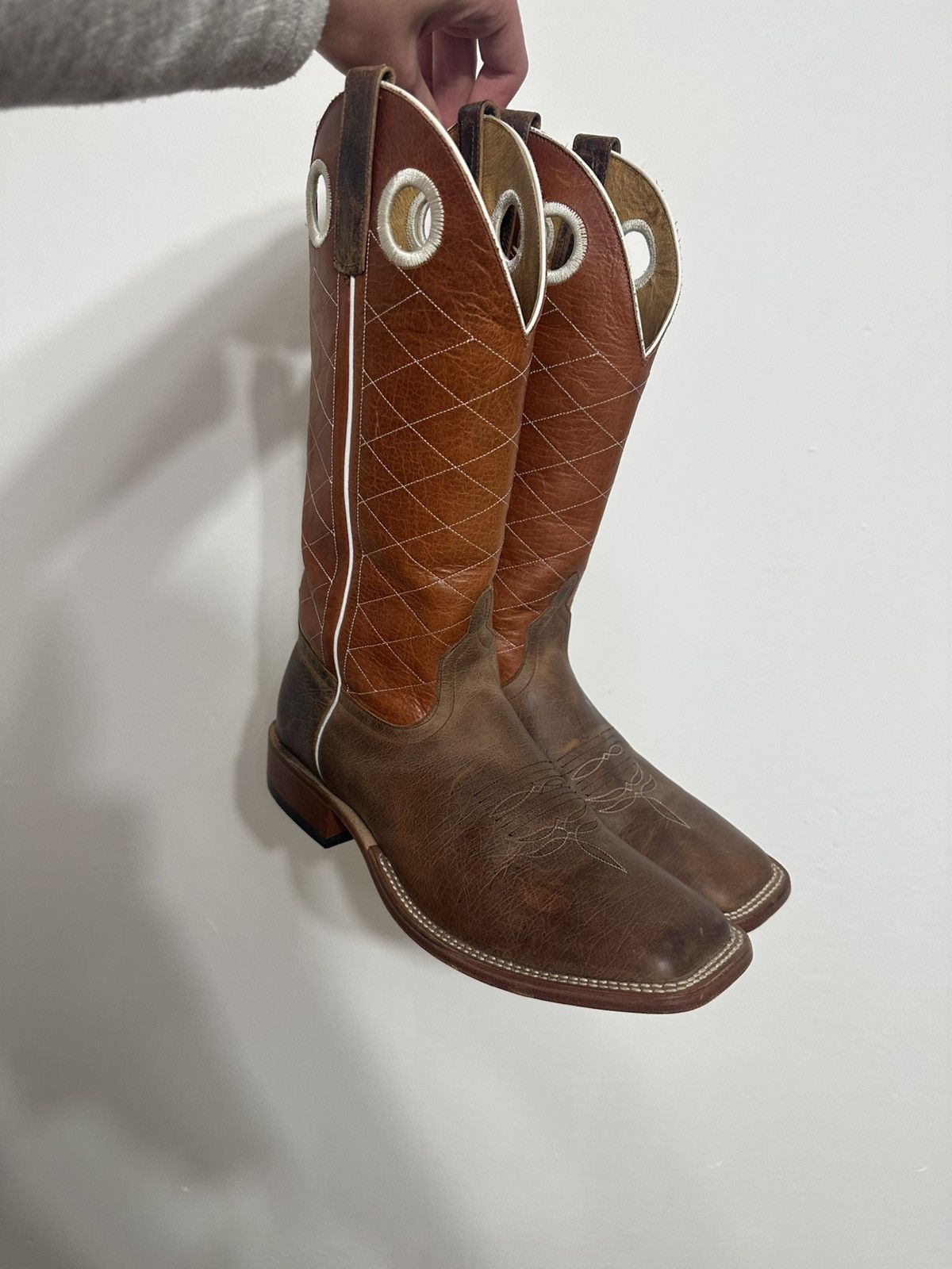 Vintage Vintage Cowboy Boots Western shoes Size US 10.5 / EU 43-44 - 2 Thumbnail