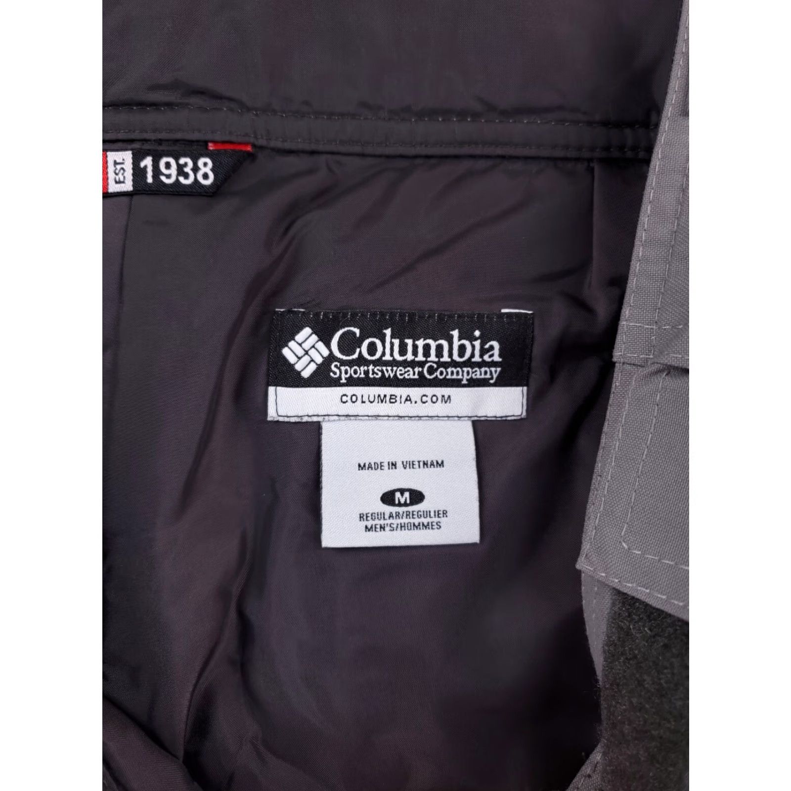 Vintage Columbia Snow Pants Mens M Gray Nylon Omni-tech Snowboarding Skiing Pants Size US 31 - 4 Thumbnail