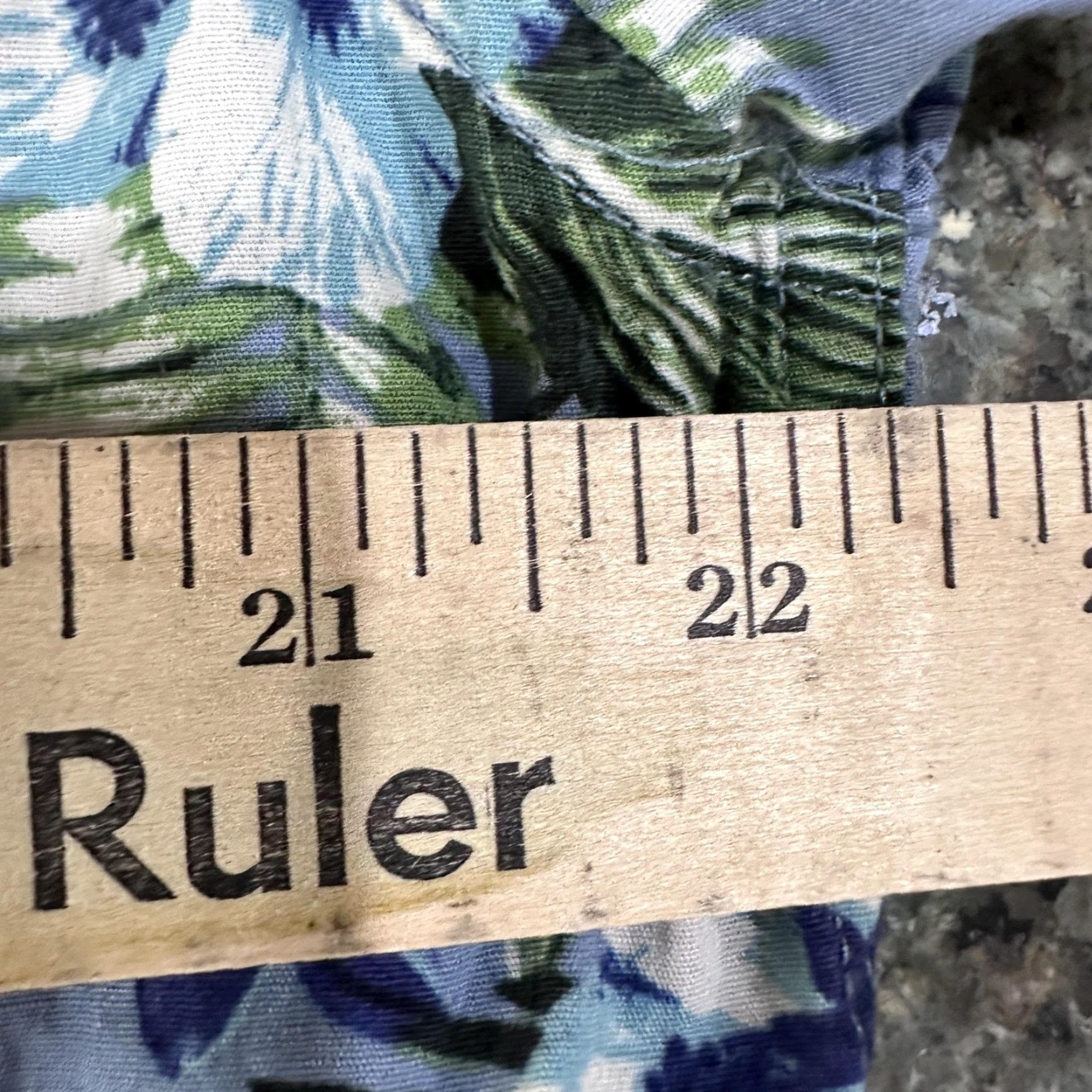 Vintage VINTAGE 28 Palms Hawaiian Shirt Men L Blue Floral Tropical Aloha Beach Camp Shirt Cotton Size US L / EU 52-54 / 3 - 7 Thumbnail