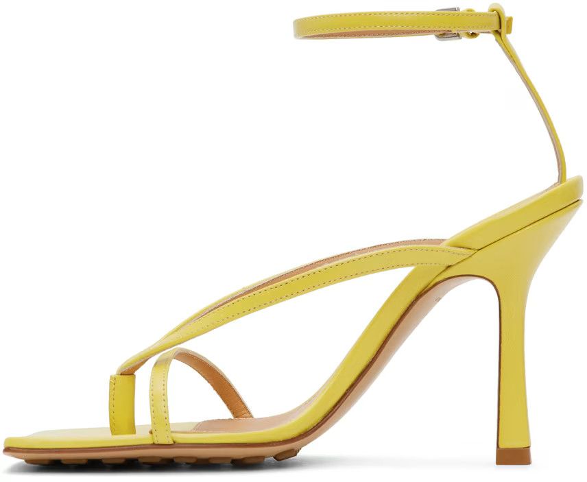 Bottega Veneta o1n1vont1124 Stretch Sandals in Pears Size US 6 / IT 36 - 5 Thumbnail