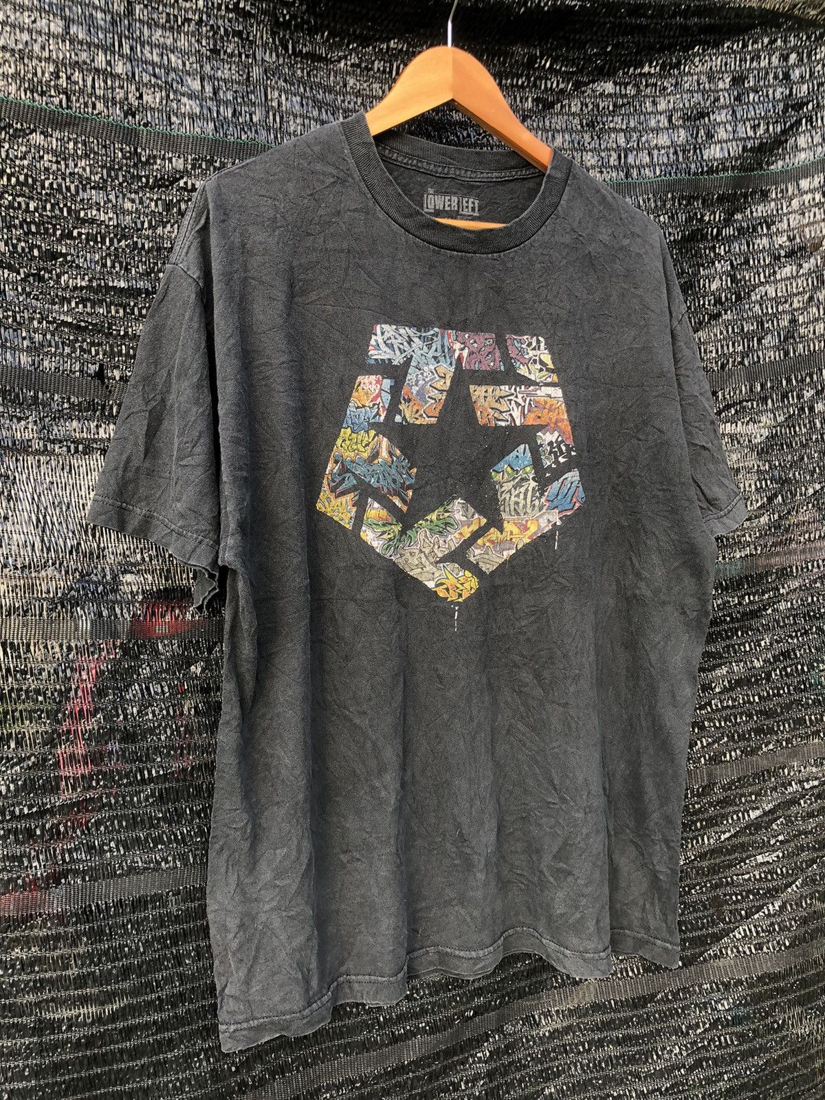 Japanese Brand × Vintage The Lowerleft Tribal Gear Streetwear Big Logo Tee Size US XL / EU 56 / 4 - 5 Thumbnail