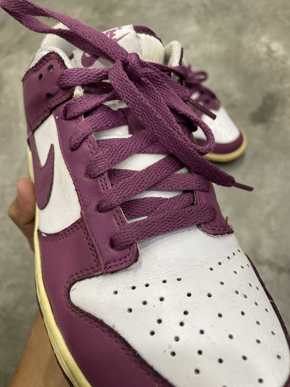 Nike Nike Dunk Low Ostrich Pack Myth 2010 years vintage burgundy Size US 9 / EU 42 - 8 Thumbnail