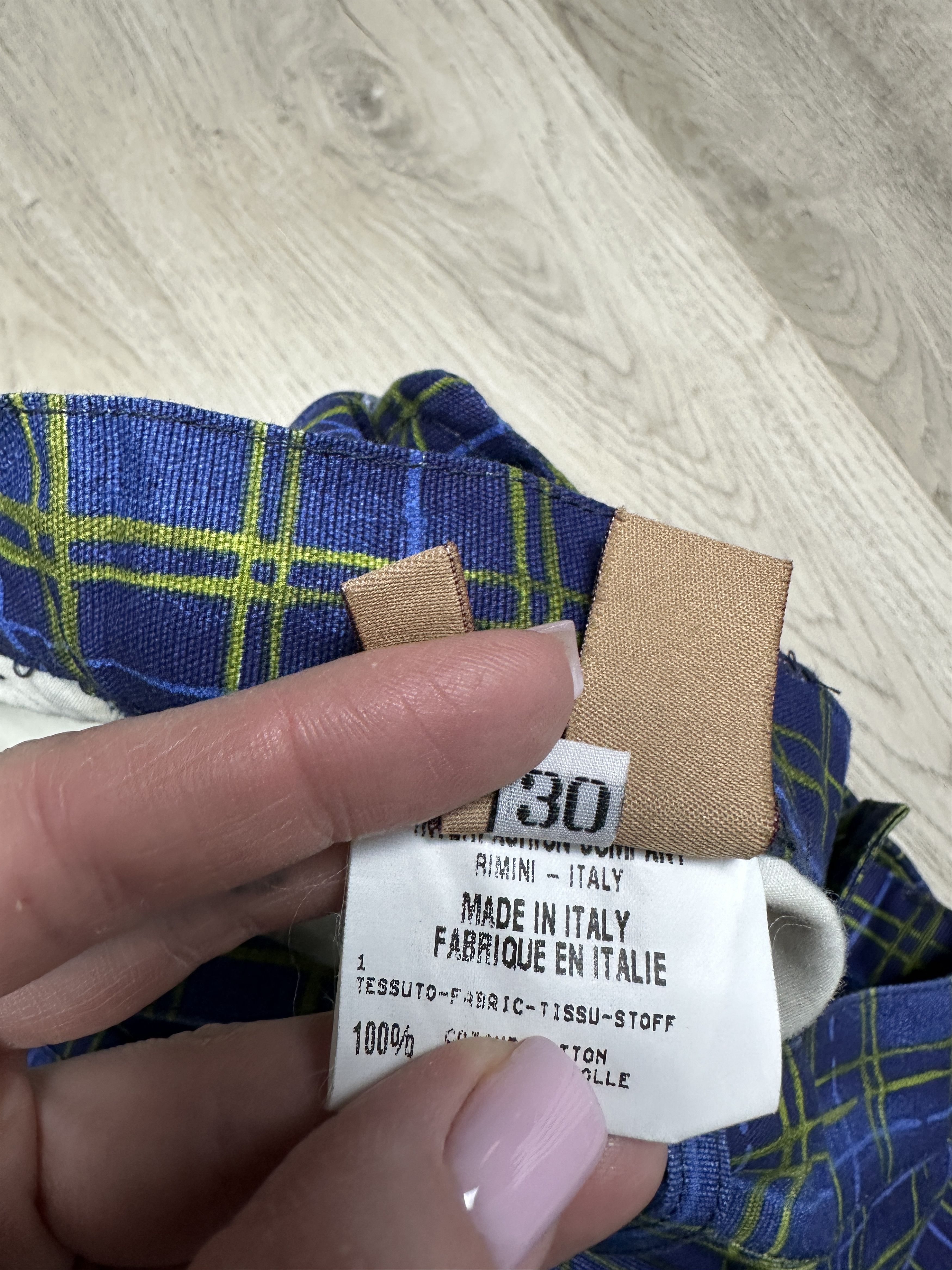 Romeo Gigli G Gigli Romeo Gigli Mens Checkered Pants Trousers Size US 30 / EU 46 - 5 Thumbnail