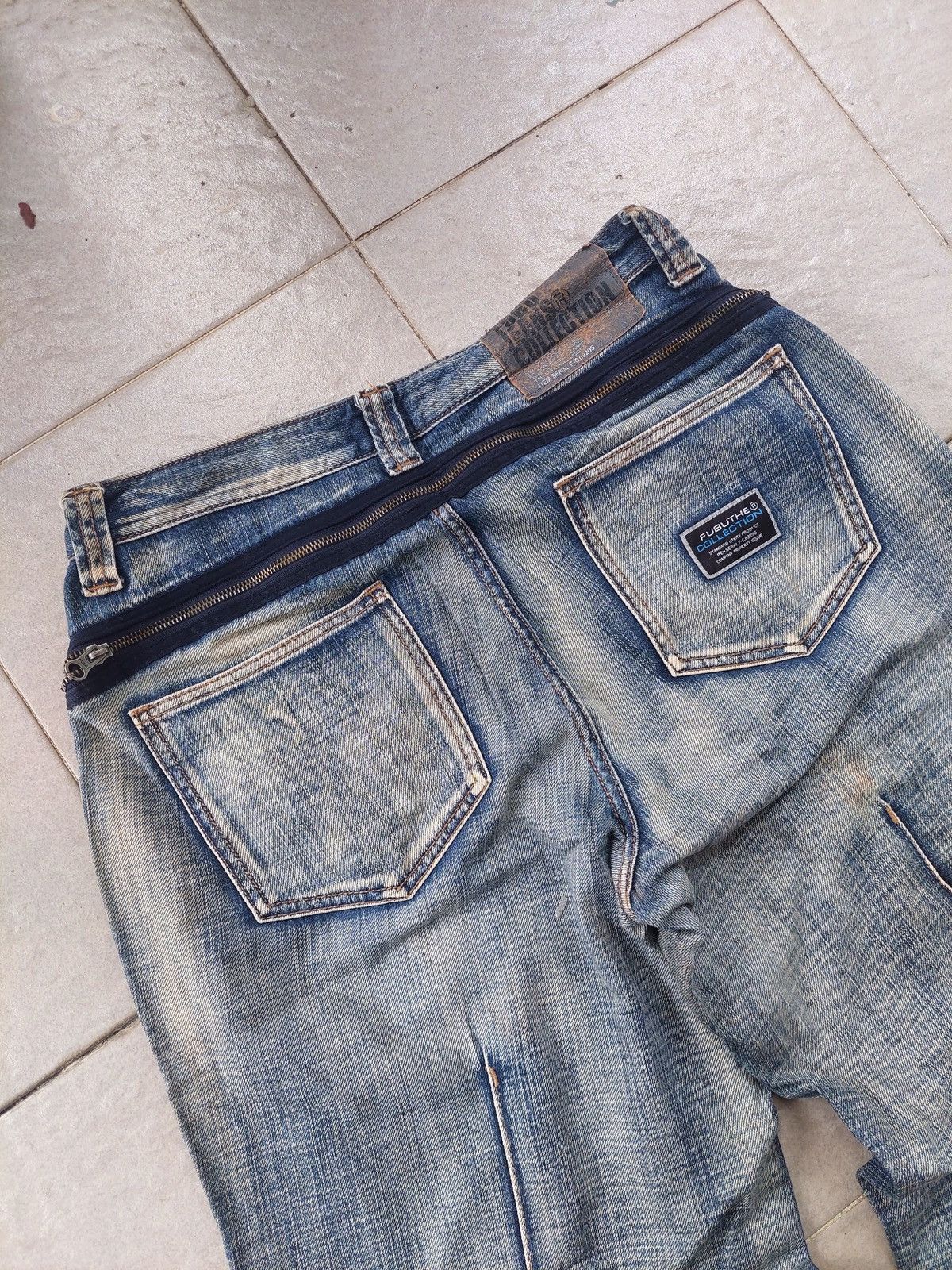 Fubu Fubu Jeans Big Logo Denim Pants Vintage Streetwear Size US 32 / EU 48 - 4 Thumbnail