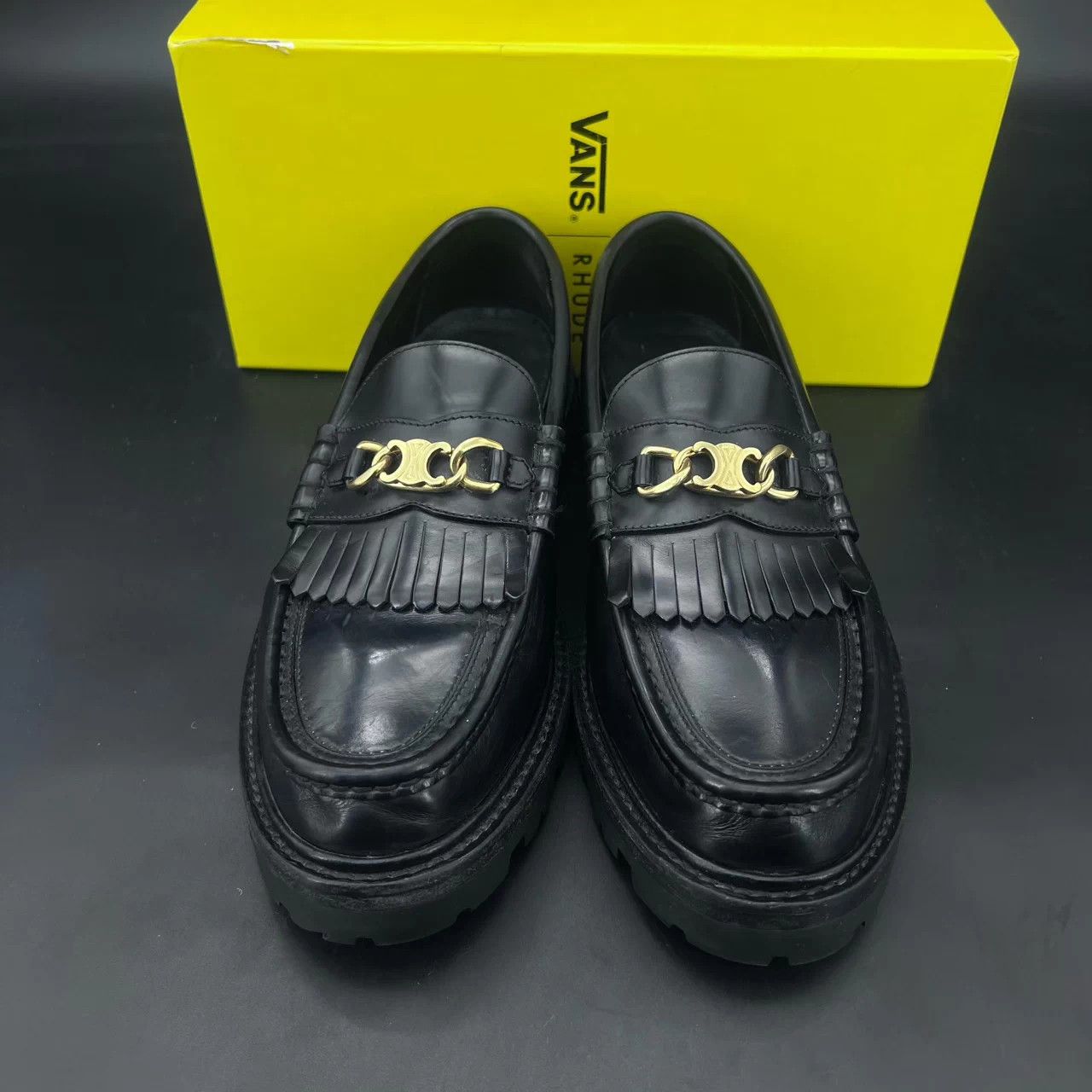 Celine CELINE Tassel Loafer 40 EU Mint Box CH7605 Size US 7 / EU 40 - 4 Thumbnail