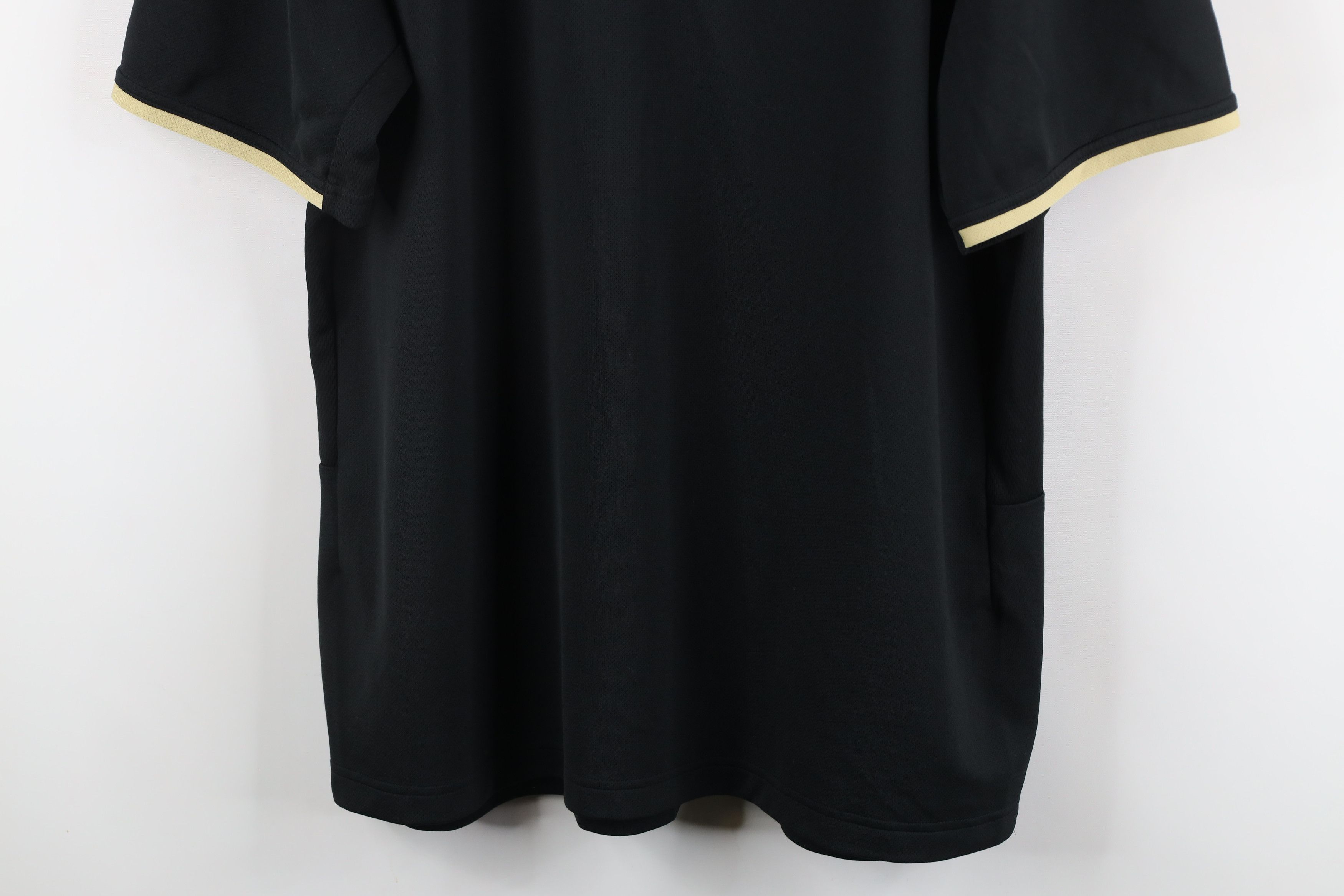 Adidas × Vintage Adidas Wofford University Football Collared Polo Shirt Black Size US XL / EU 56 / 4 - 3 Thumbnail