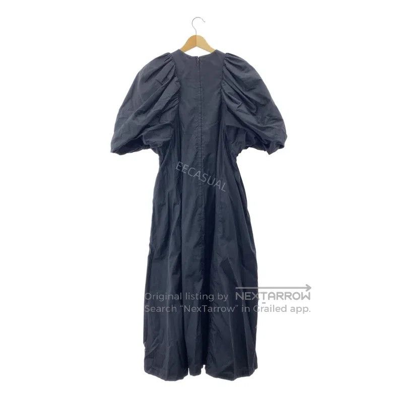 Comme des Garcons Comme Des Garcons Black puffed shoulder cotton dress Size S / US 4 / IT 40 - 2 Thumbnail