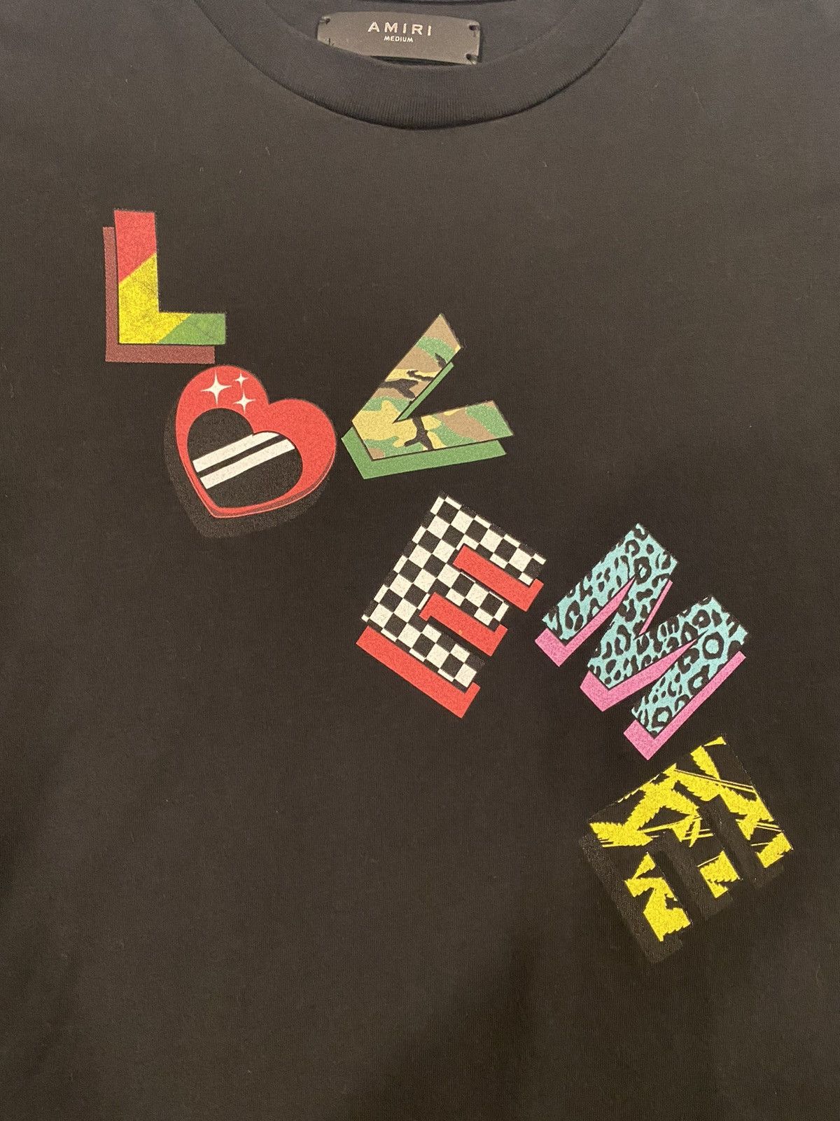 Amiri Amiri Love Me Tee Size US M / EU 48-50 / 2 - 2 Thumbnail
