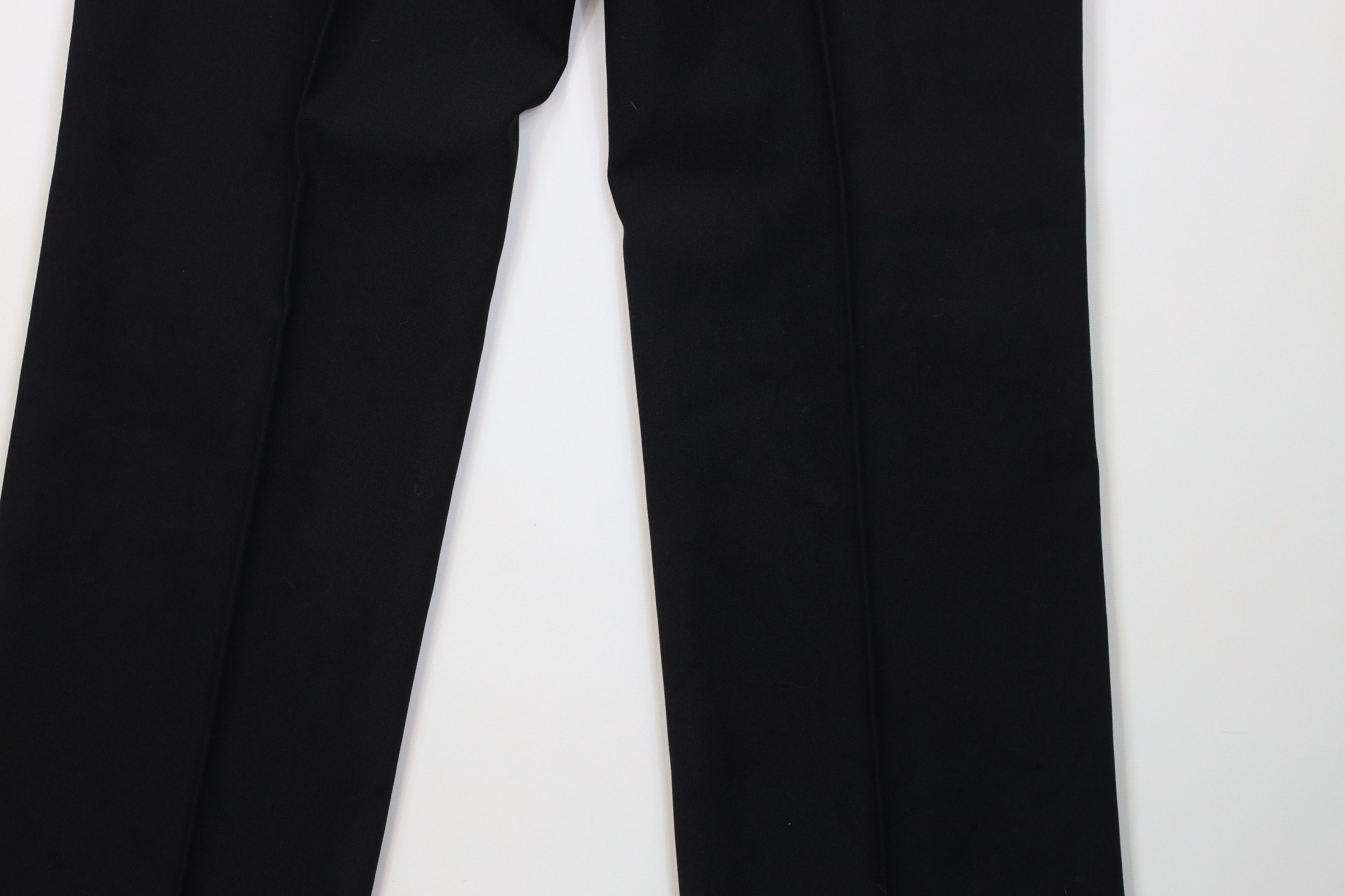 Vintage Vintage 70s Streetwear Flared Wide Leg Chino Pants Black USA Size US 36 / EU 52 - 13 Thumbnail