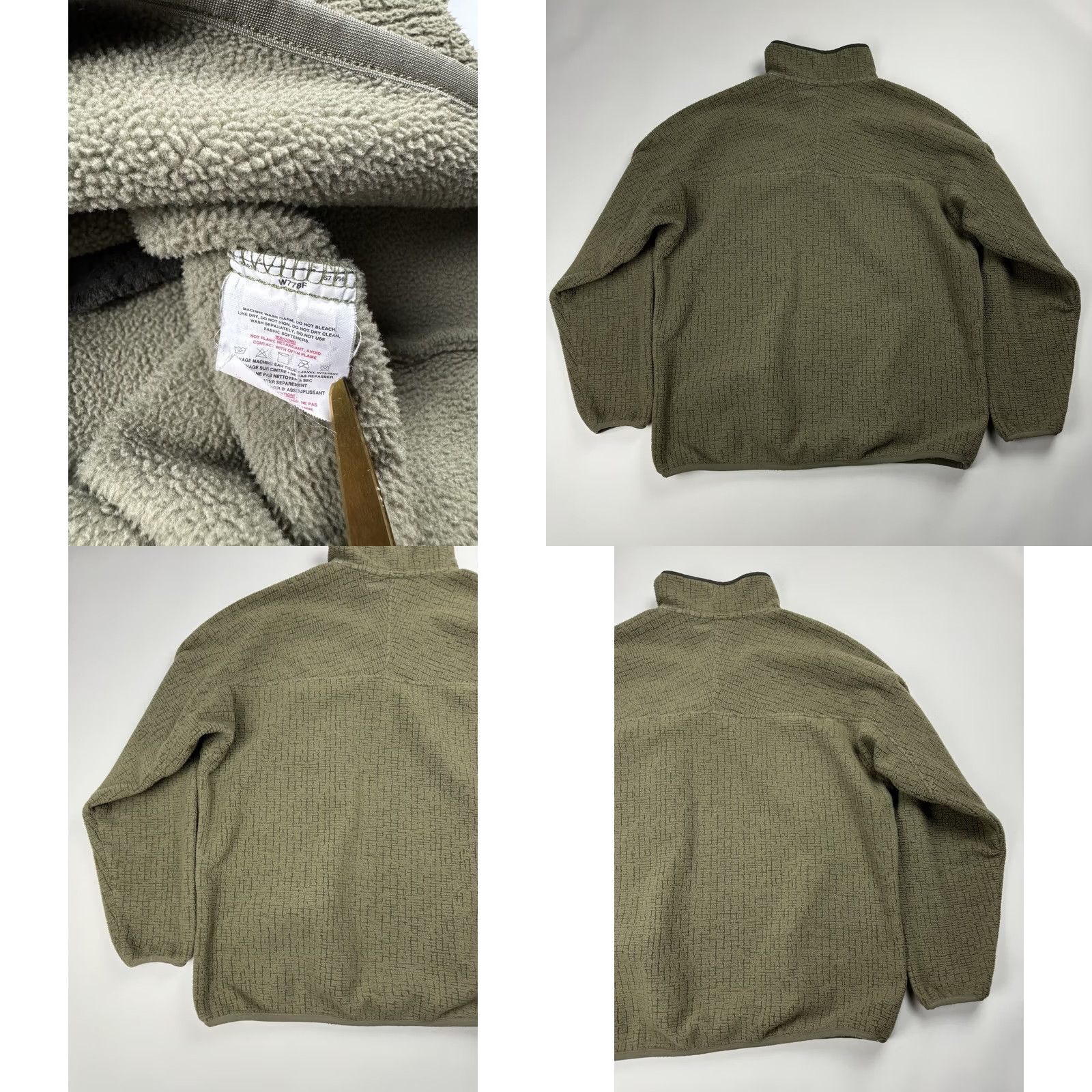 Patagonia VINTAGE Patagonia Synchilla 1/4 Zip Pullover Jacket XL Green Fleece Jacket Men Pullover Zip 1/4 Zip Casual Workwear 2001 Fall Synchilla Size US XL / EU 56 / 4 - 9 Thumbnail