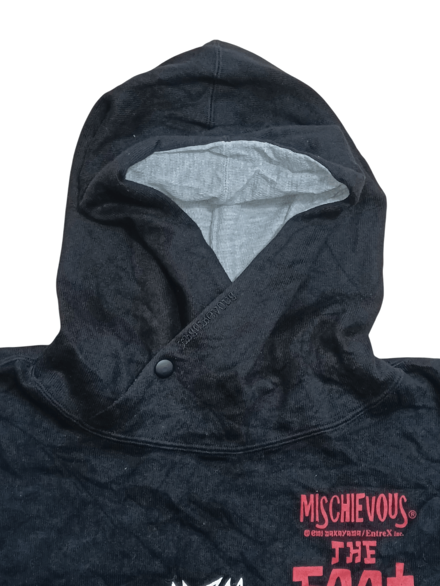 Japanese Brand MISCHIEVOUS EMI NAKAYAMA SHORT SLEEVE HOODIE Size US M / EU 48-50 / 2 - 2 Thumbnail