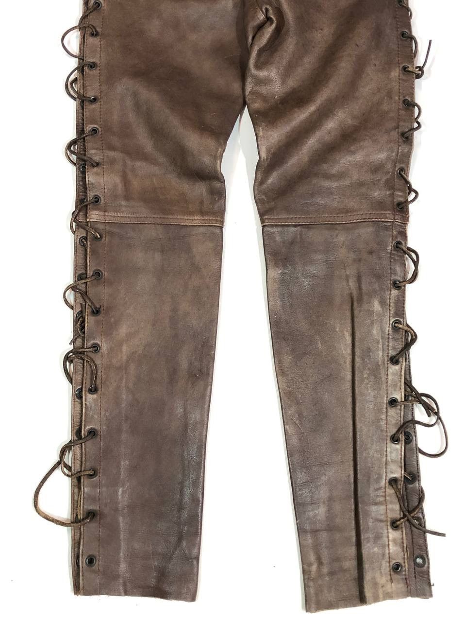 Leather Modeka Racing Moto Leather Pants Vintage Size US 30 / EU 46 - 9 Thumbnail