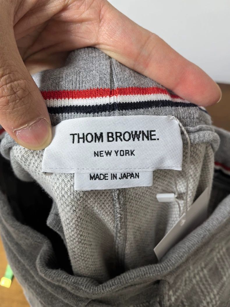 Thom Browne thom browne Size 1 Thousand-bird checkered sweatpants 2503- Size US 30 / EU 46 - 5 Thumbnail